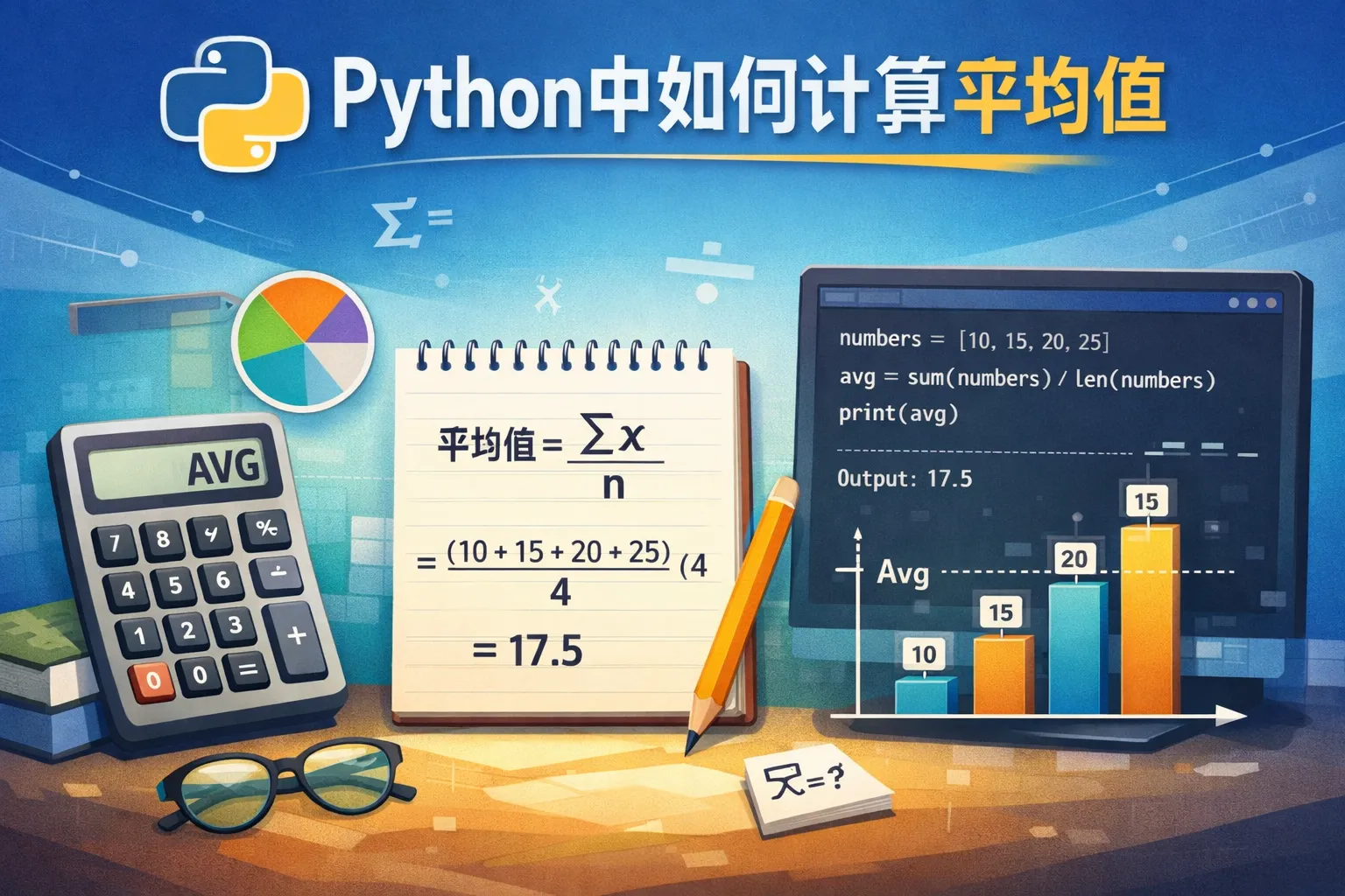 python中如何计算平均值