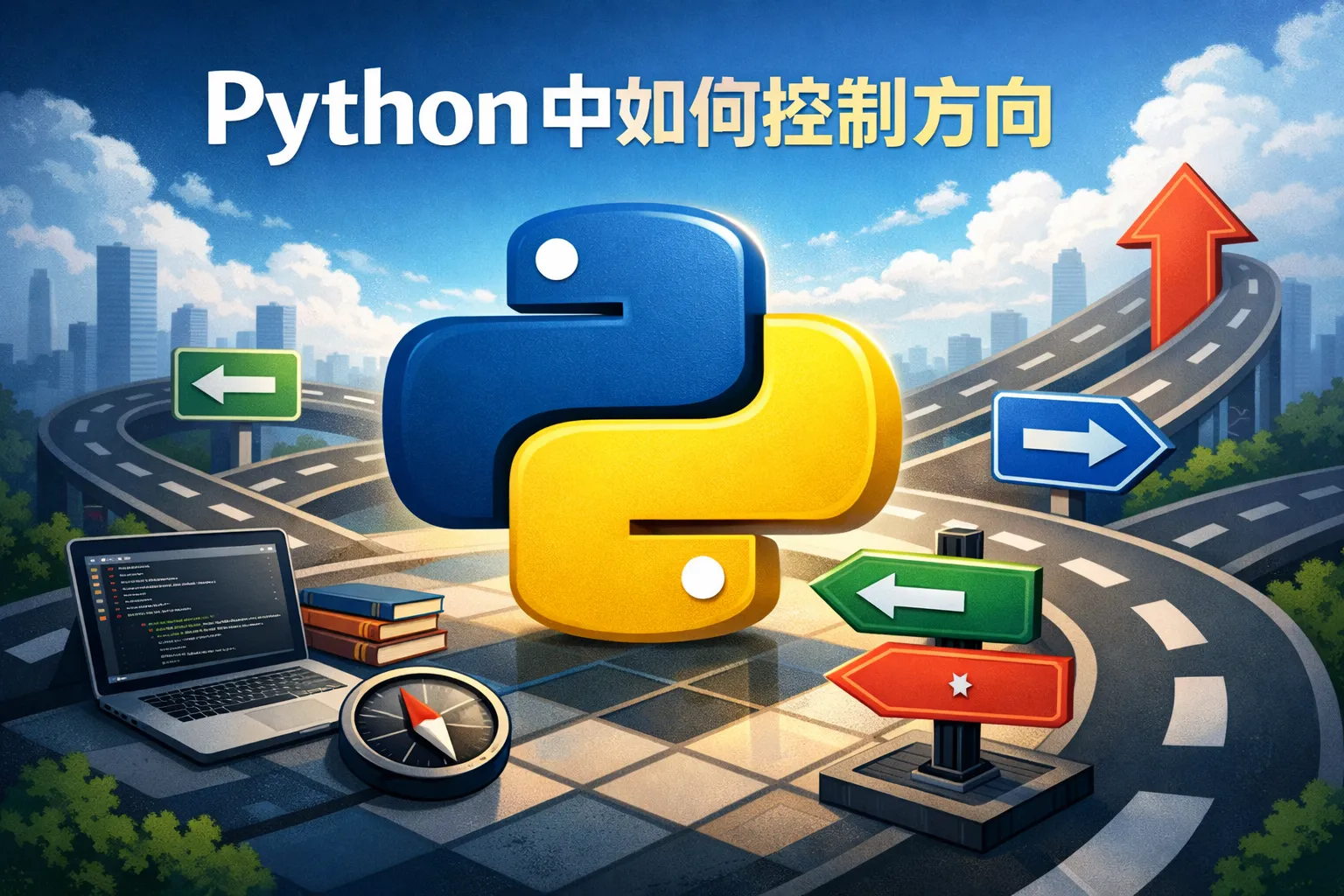 python中如何控制方向