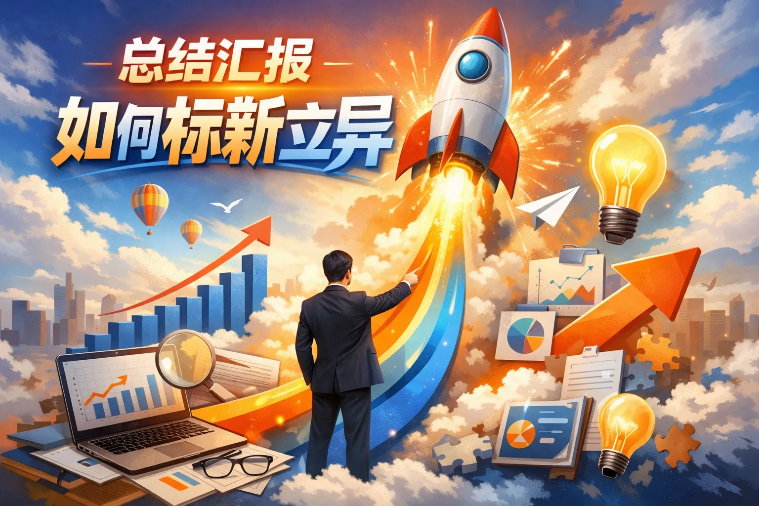 总结汇报如何标新立异