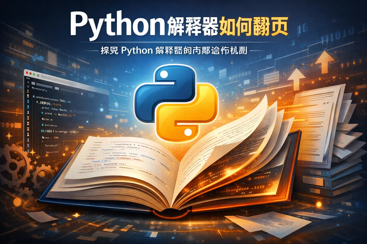 Python解释器如何翻页
