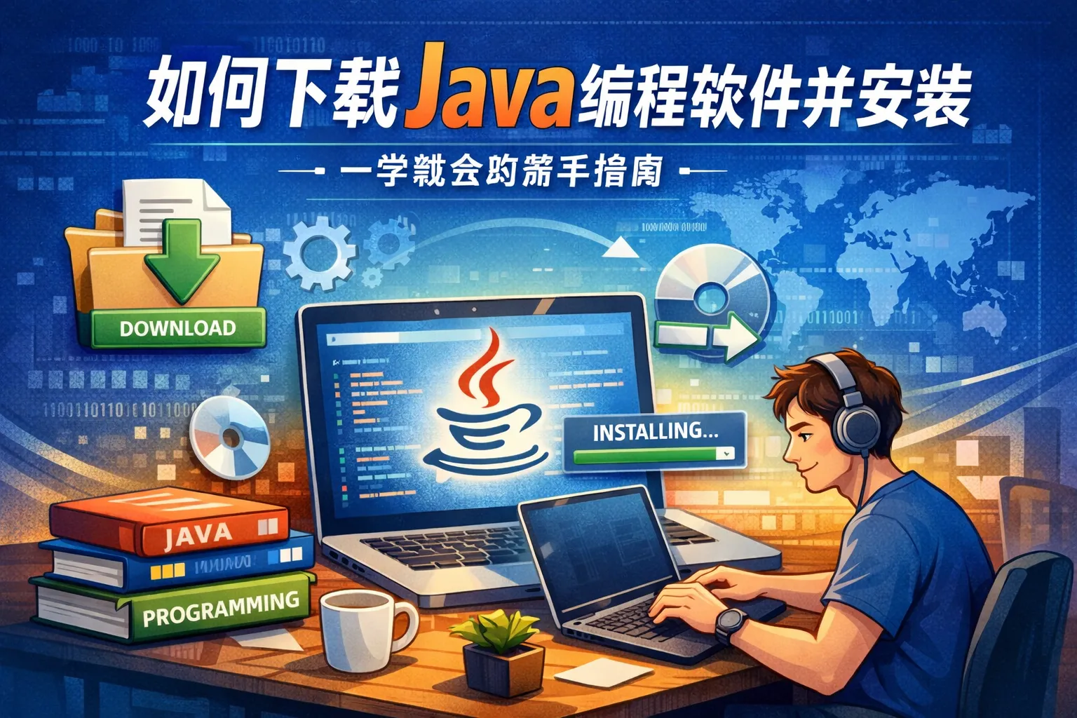 如何下载java编程软件并安装