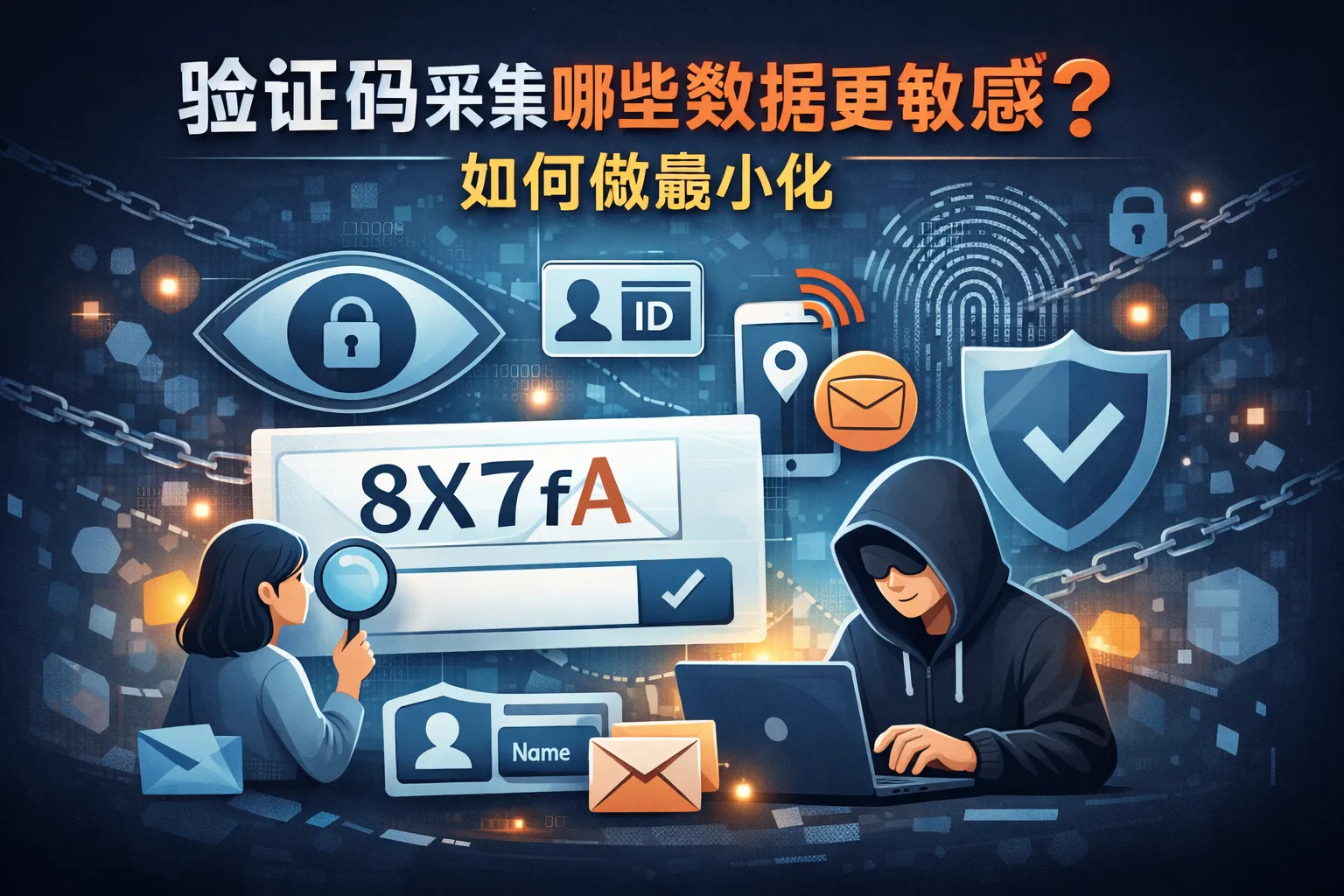 验证码采集哪些数据更敏感?如何做最小化
