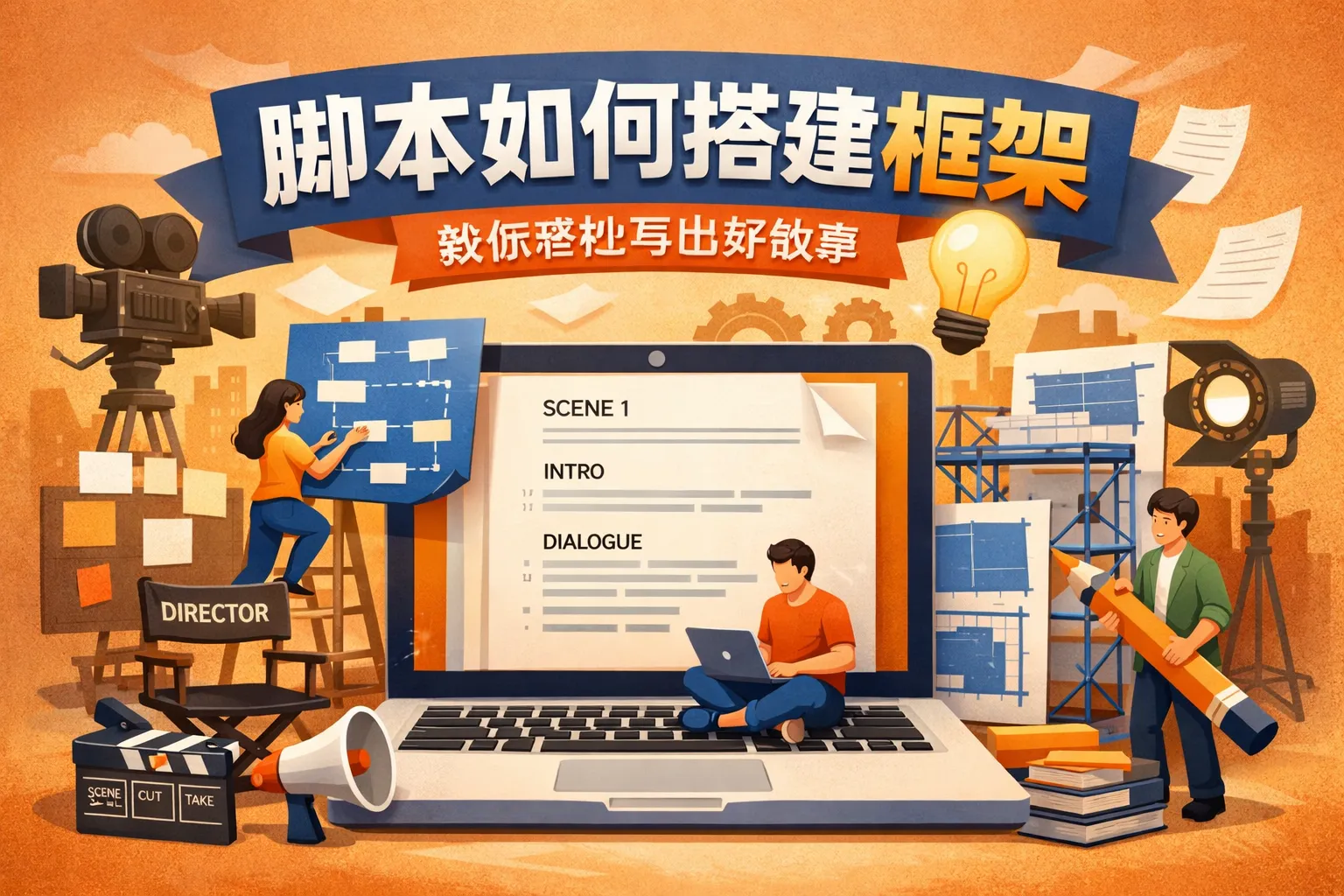 脚本如何搭建框架图片