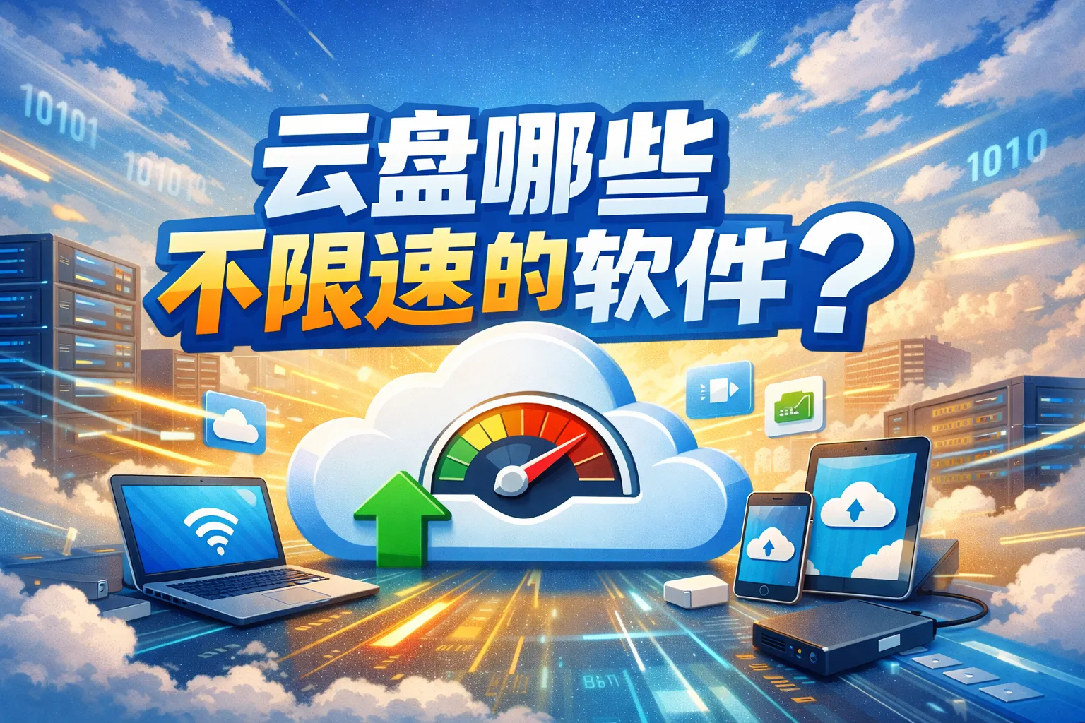 云盘哪些不限速的软件