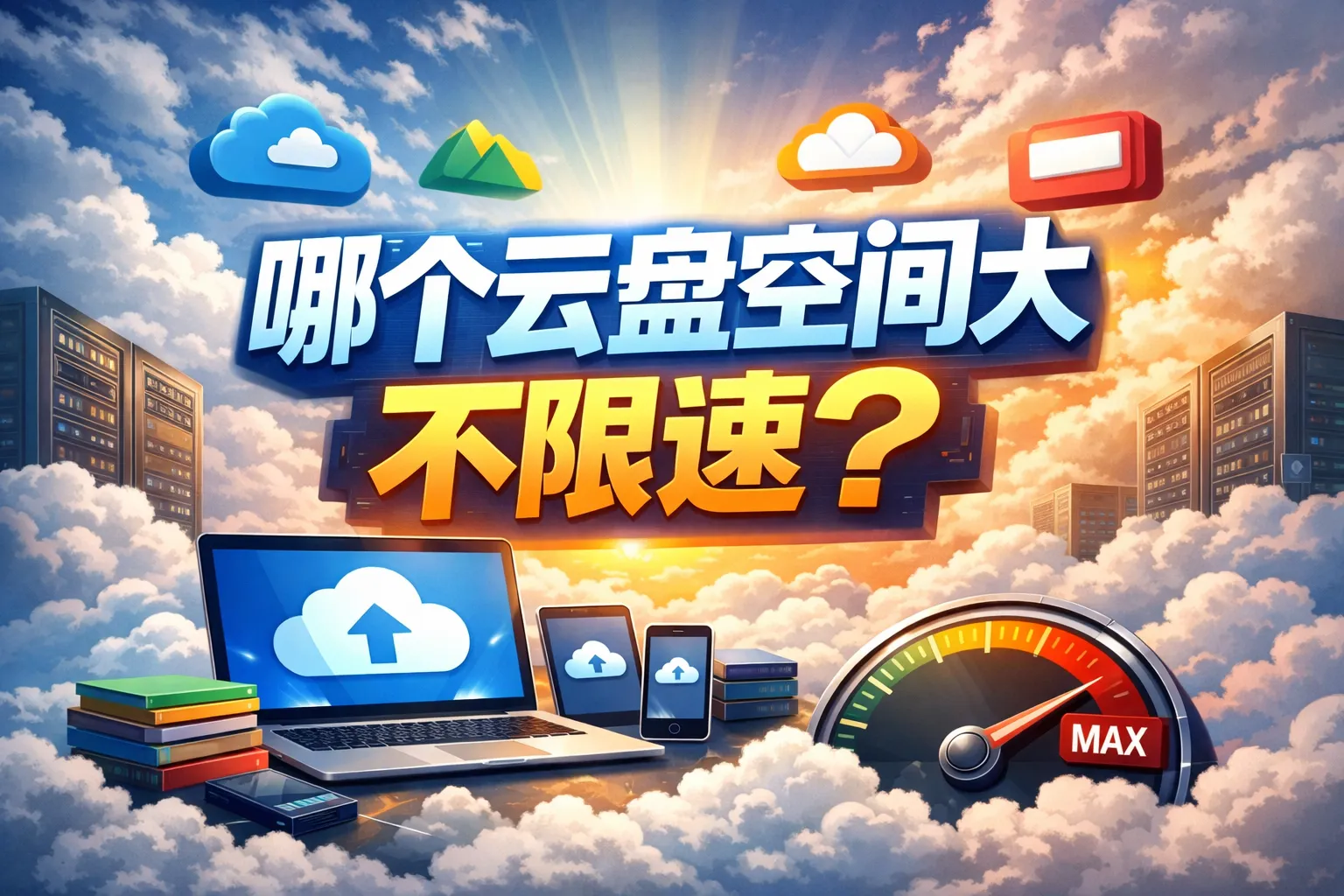 哪个云盘空间大不限速