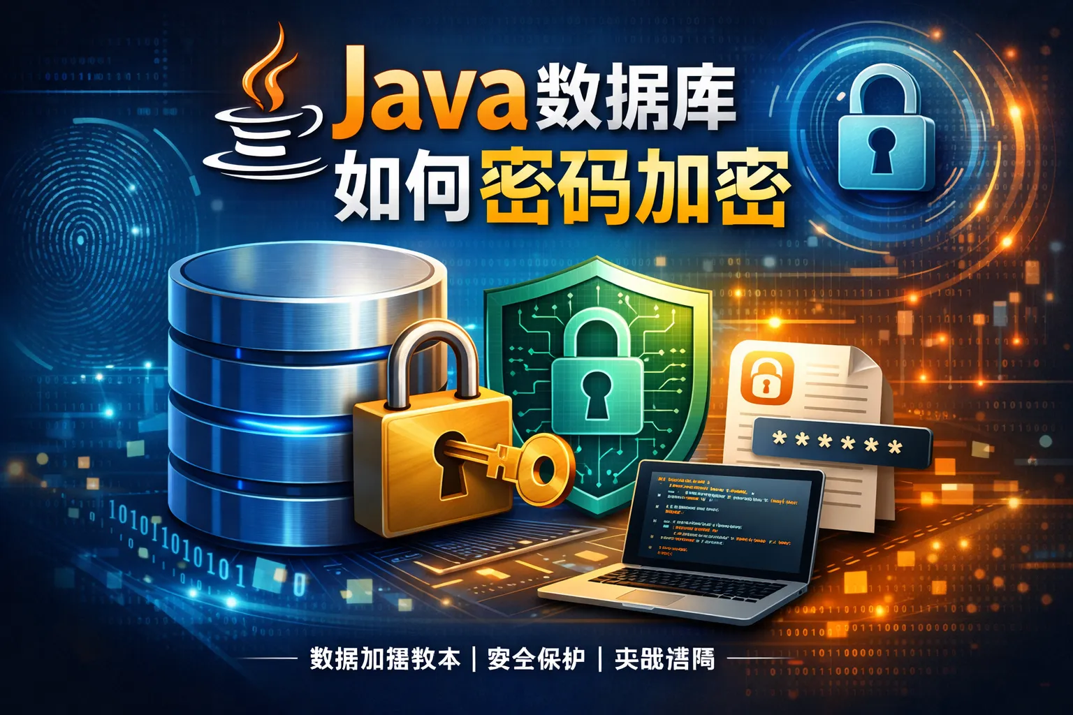 Java数据库如何密码加密
