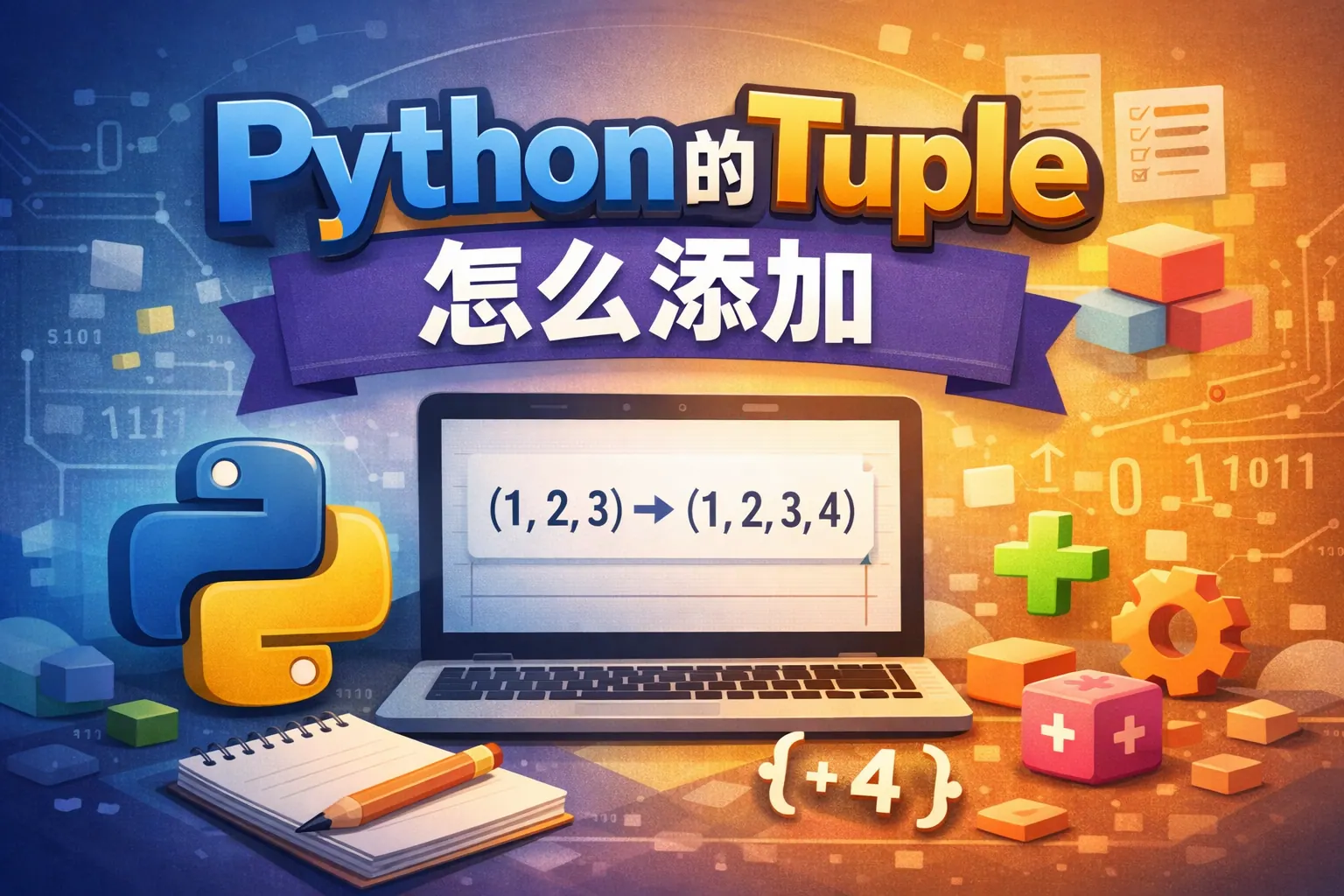 python的tuple怎么添加