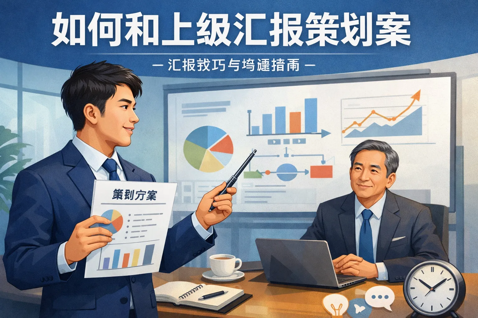 如何和上级汇报策划案