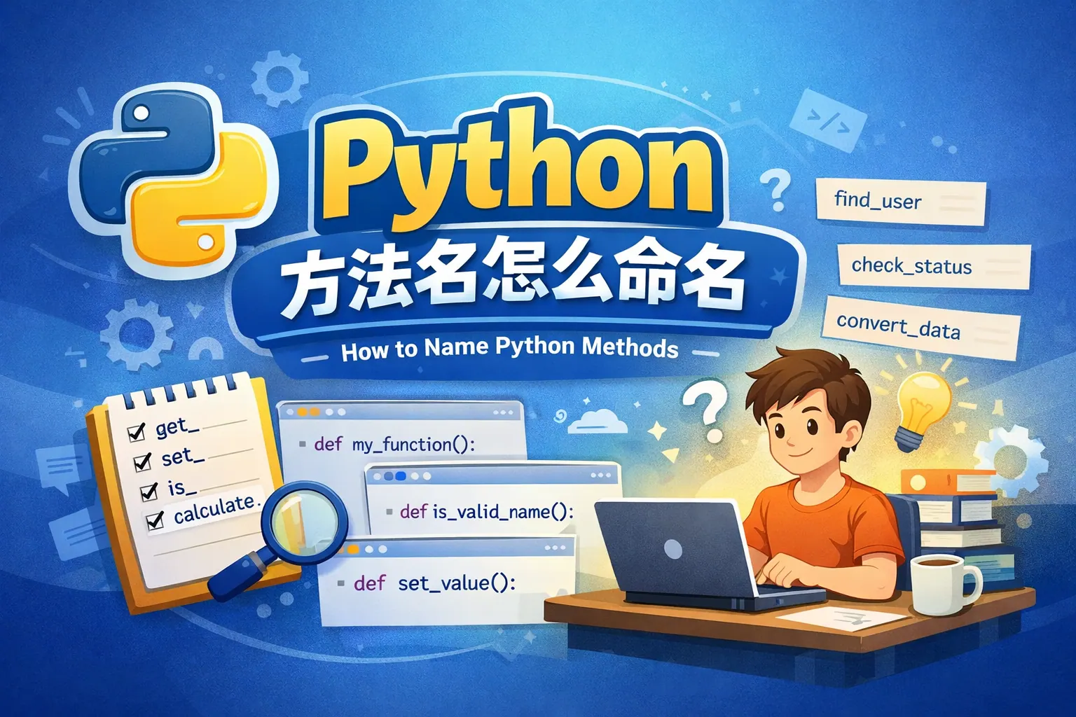 python方法名怎么命名