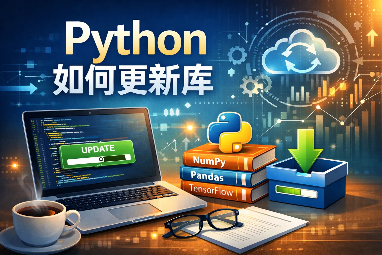python如何更新库