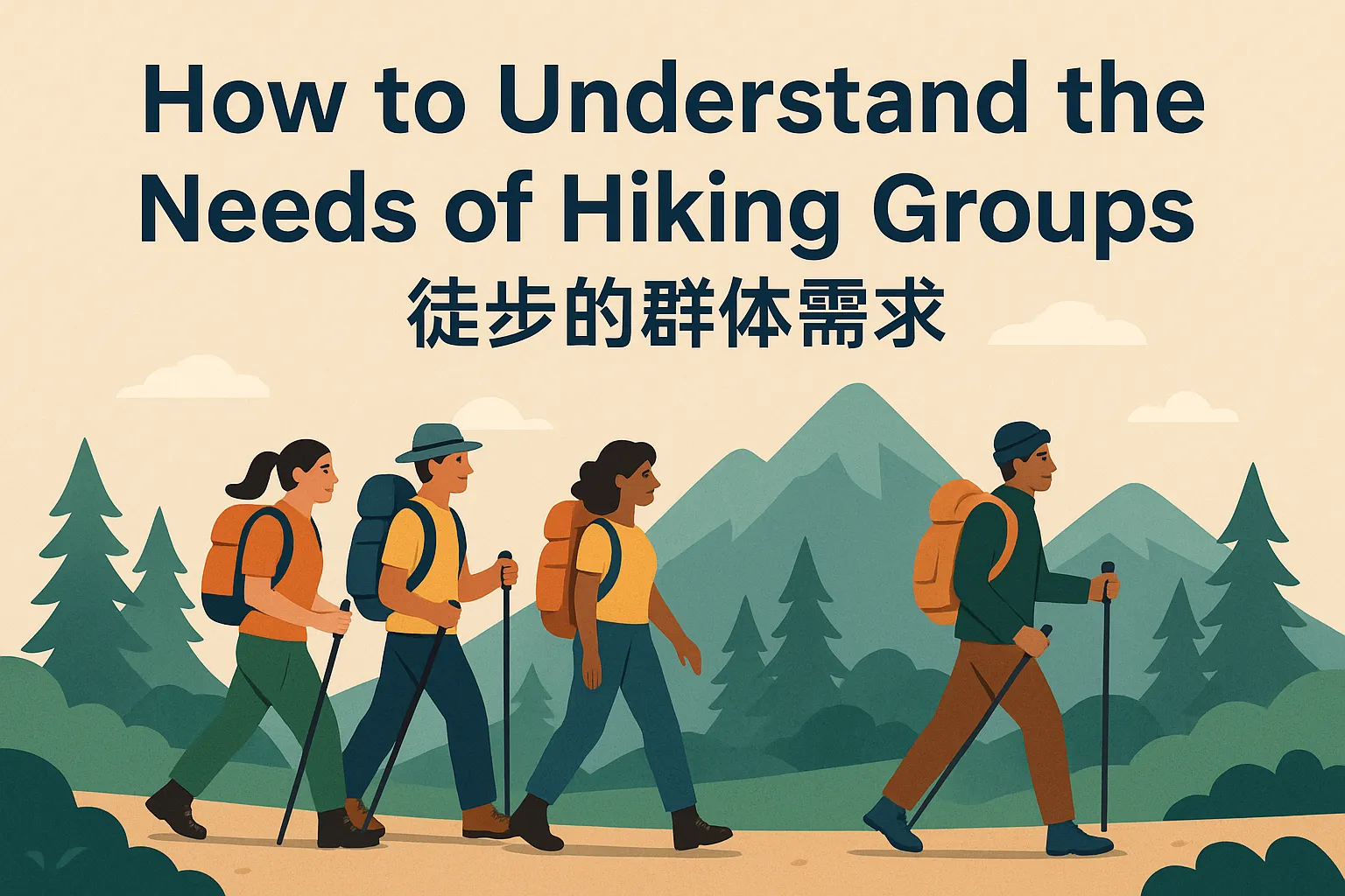 怎么认识徒步的群体需求
