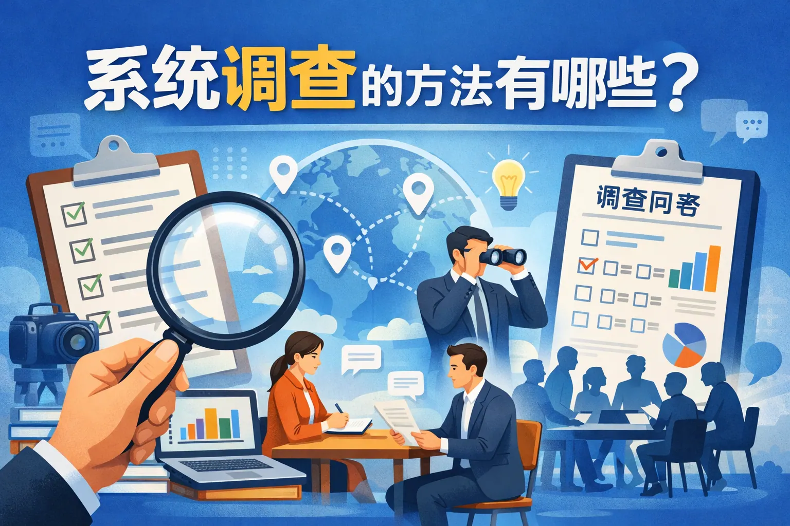 系统调查的方法有哪些