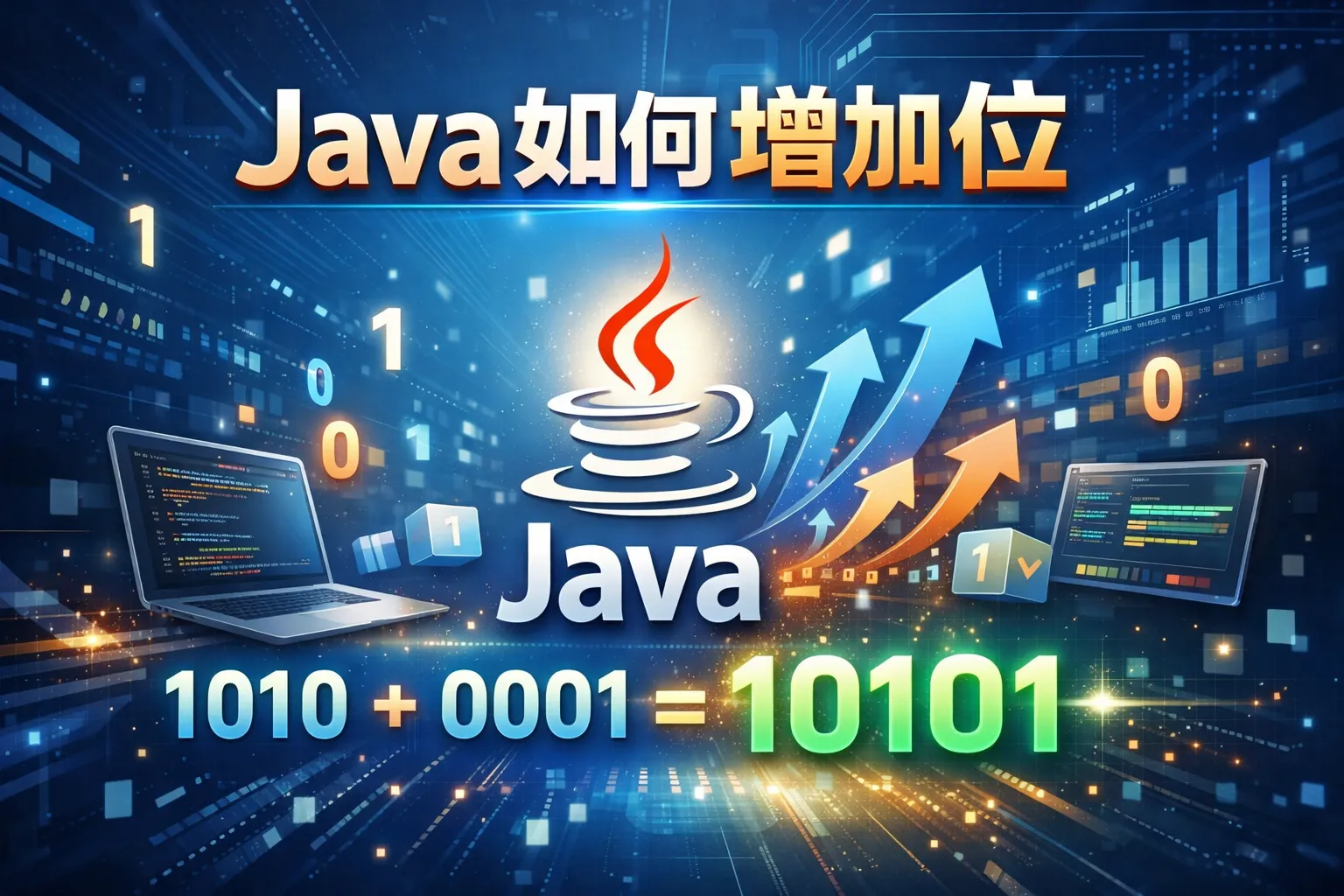 java如何增加位
