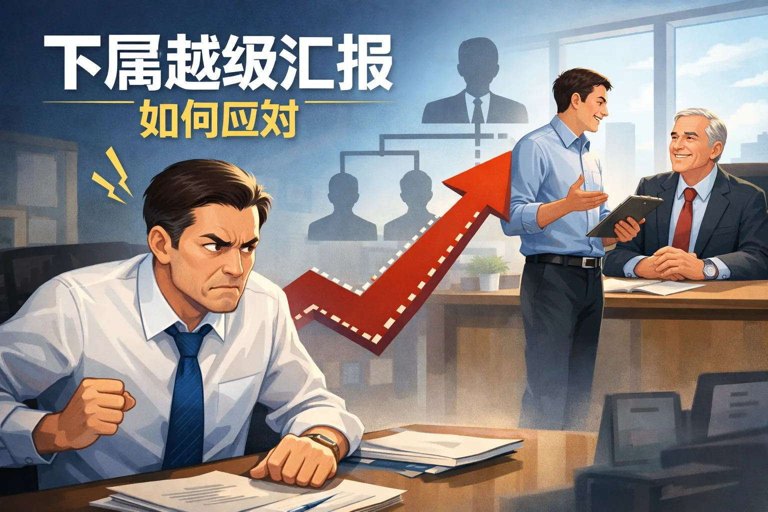 下属越级汇报如何应对
