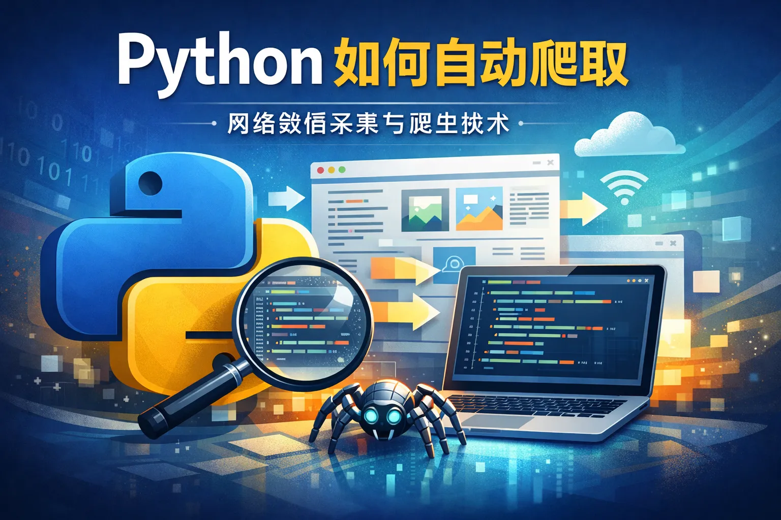 python 如何自动爬取
