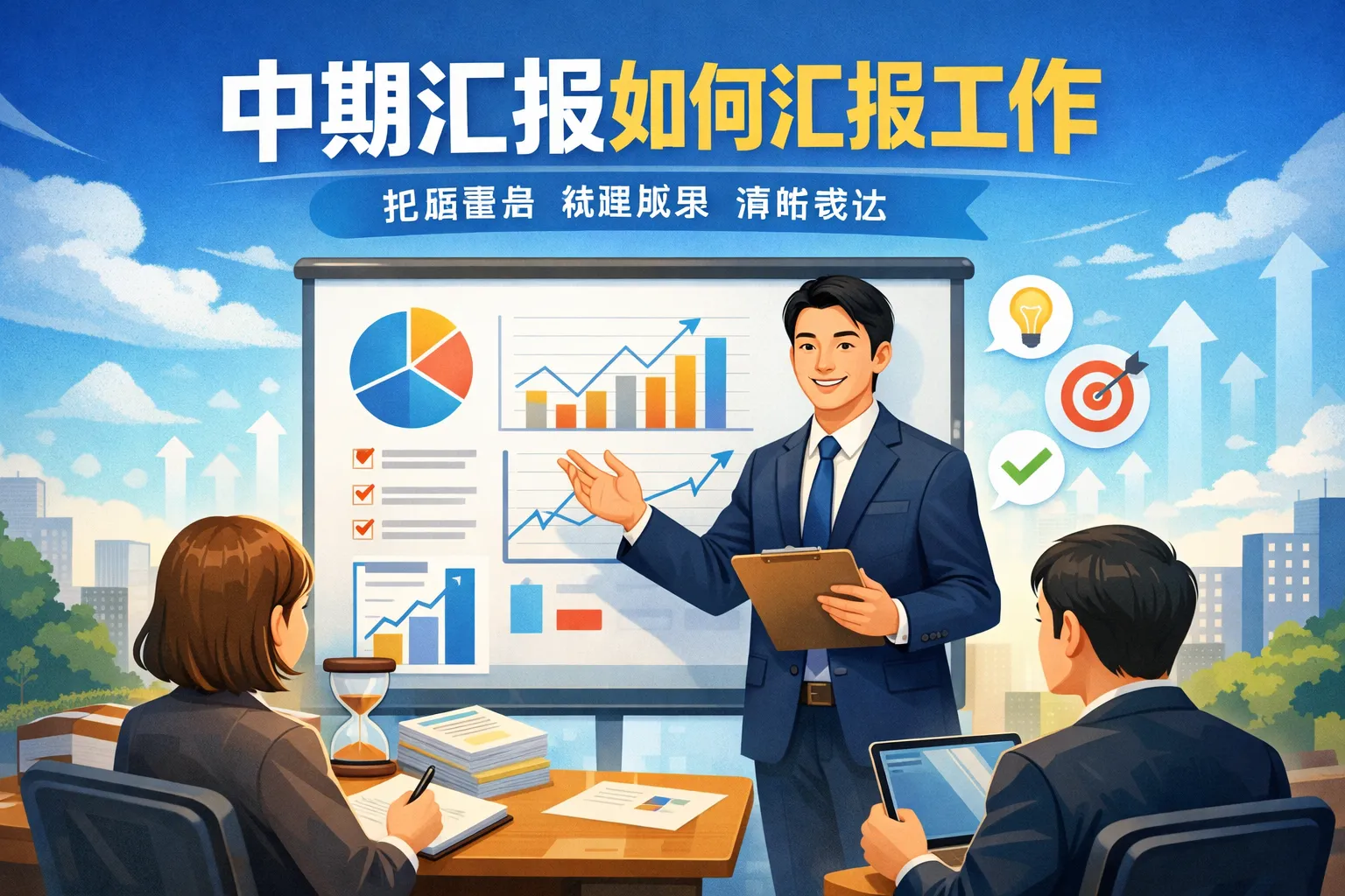 中期汇报如何汇报工作