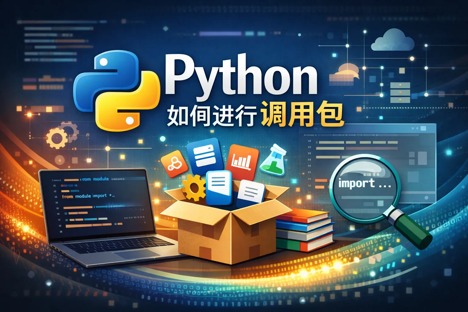 python如何进行调用包