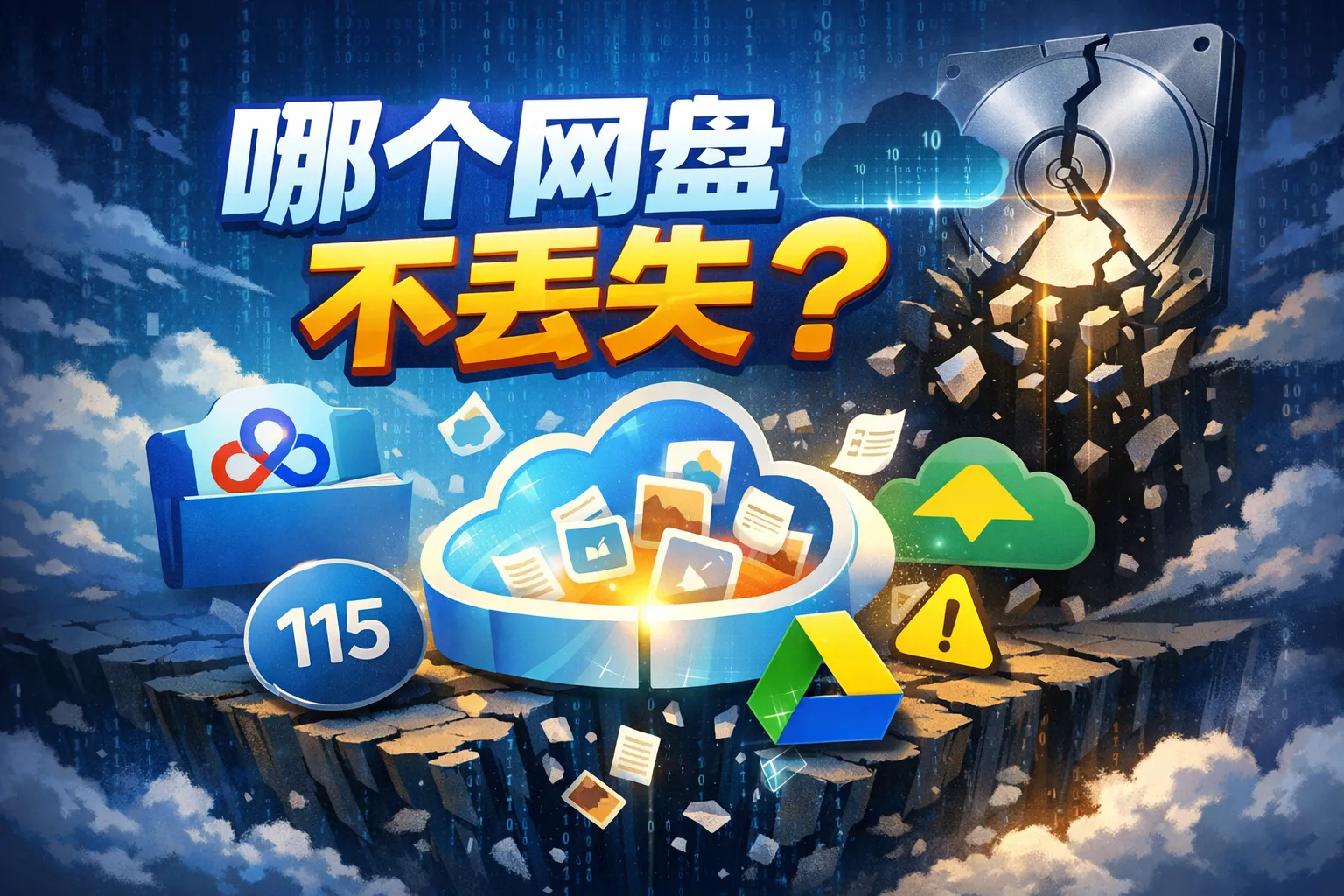 哪个网盘不丢失