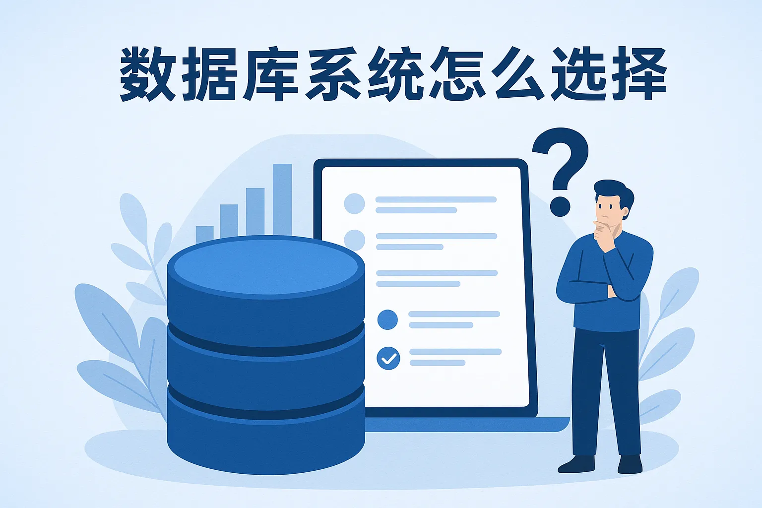 数据库系统怎么选择