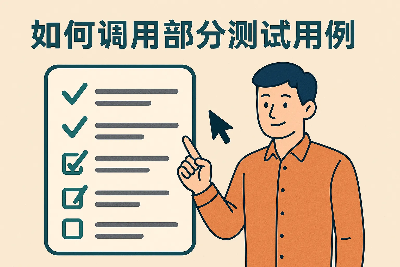 如何调用部分测试用例