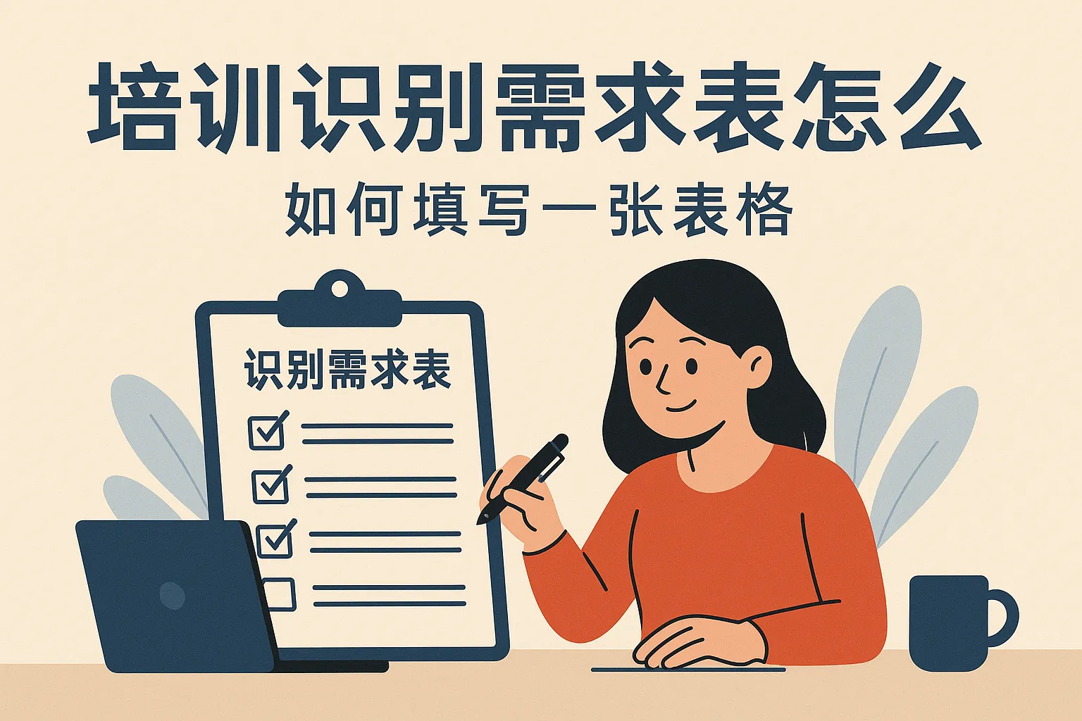 培训识别需求表怎么填