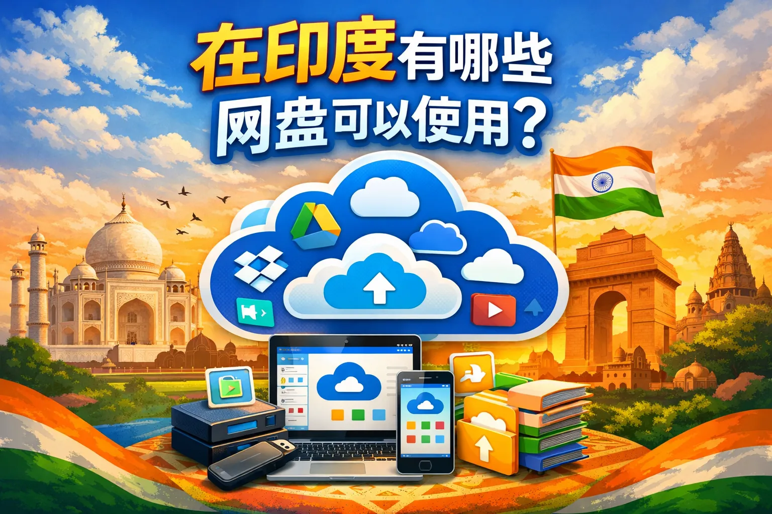 在印度有哪些网盘可以使用