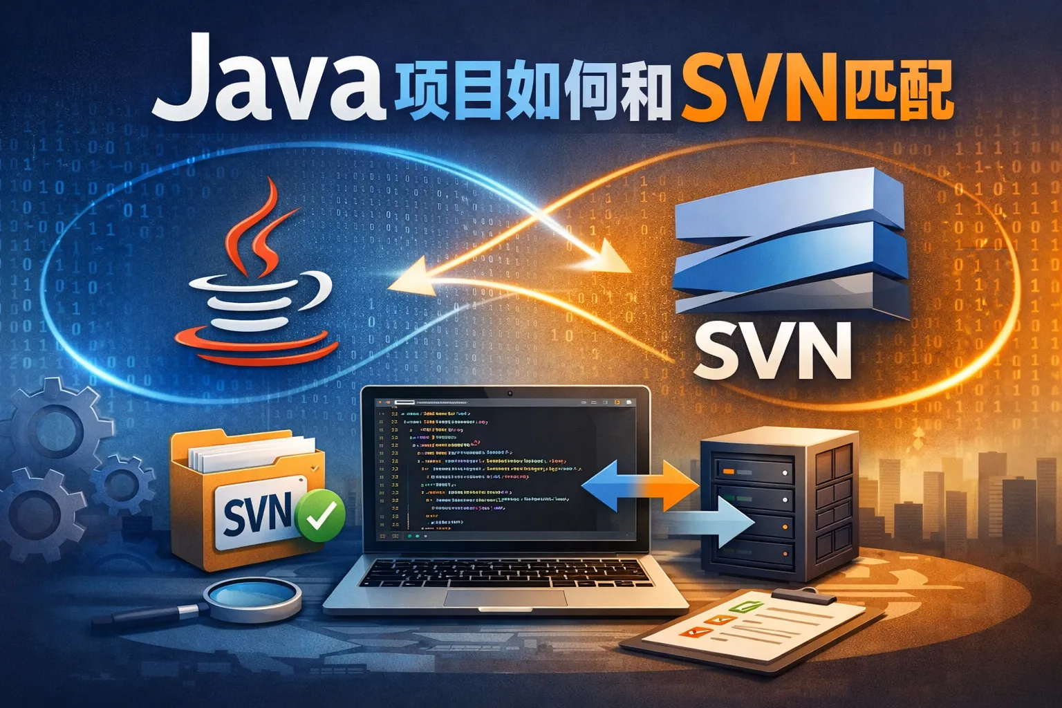 java项目如何和svn匹配