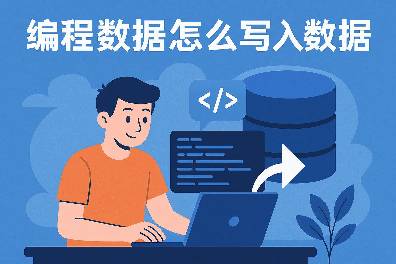编程数据怎么写入数据库