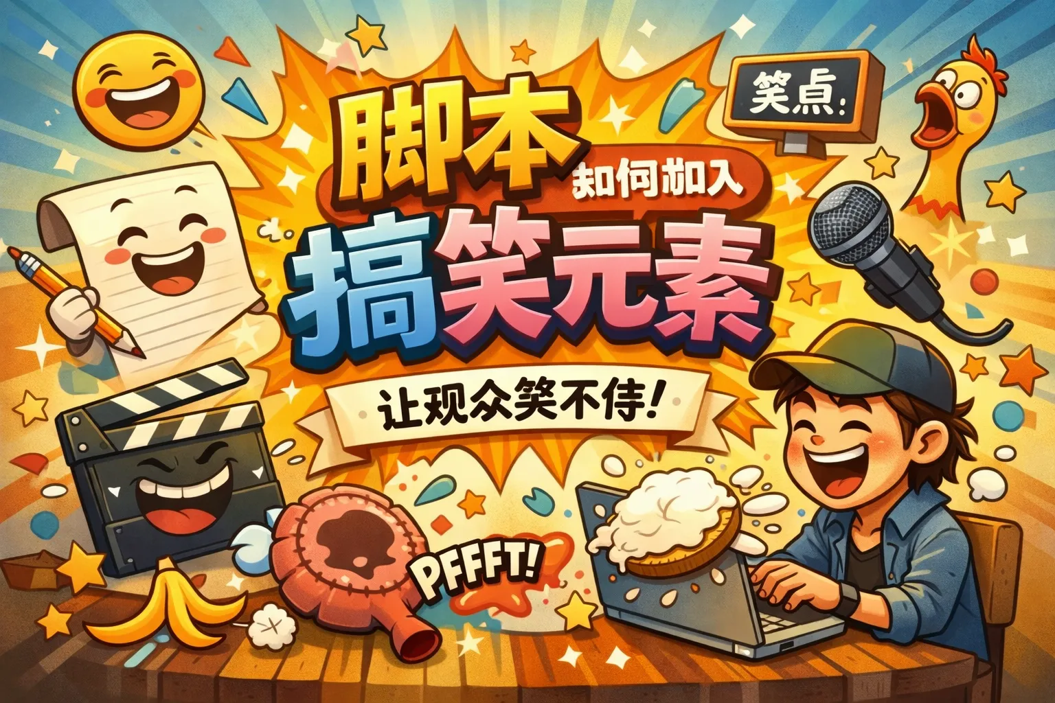 脚本如何加入搞笑元素