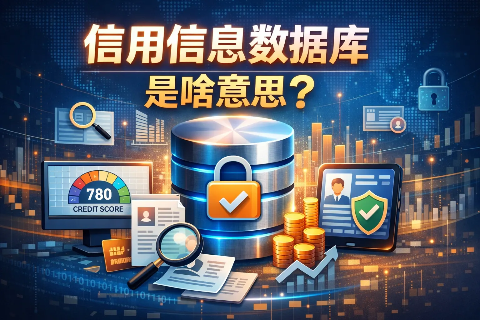 信用信息数据库是啥意思