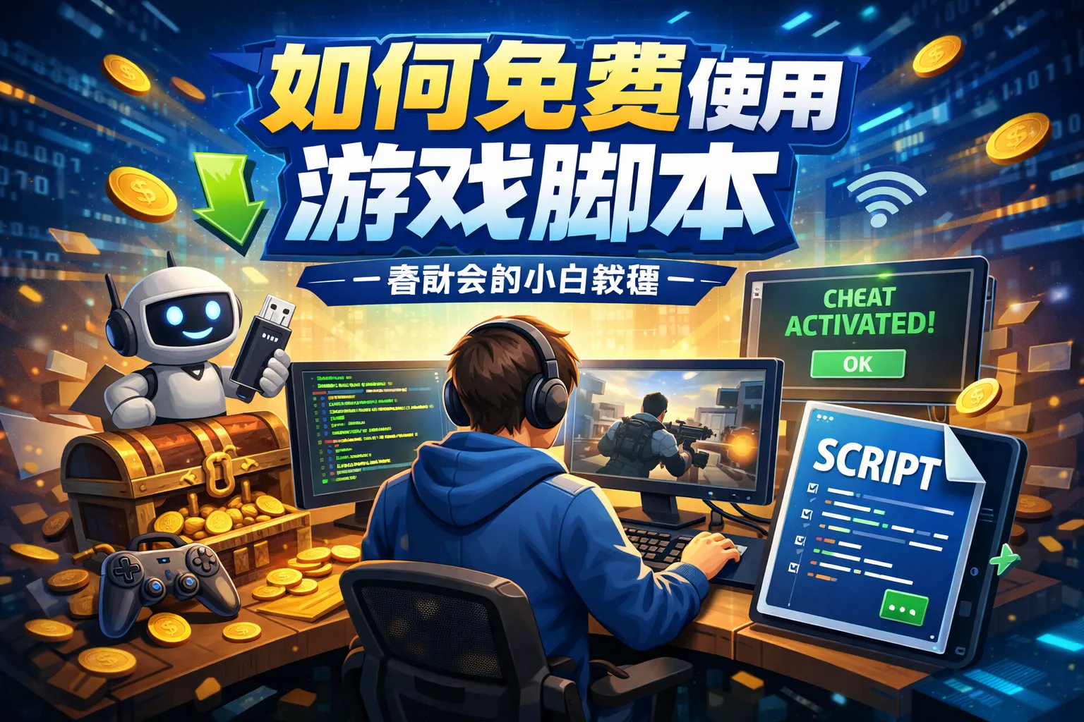 如何免费使用游戏脚本