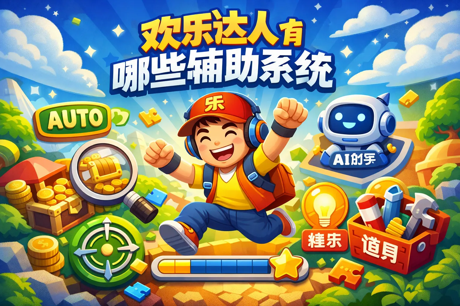 欢乐达人有哪些辅助系统