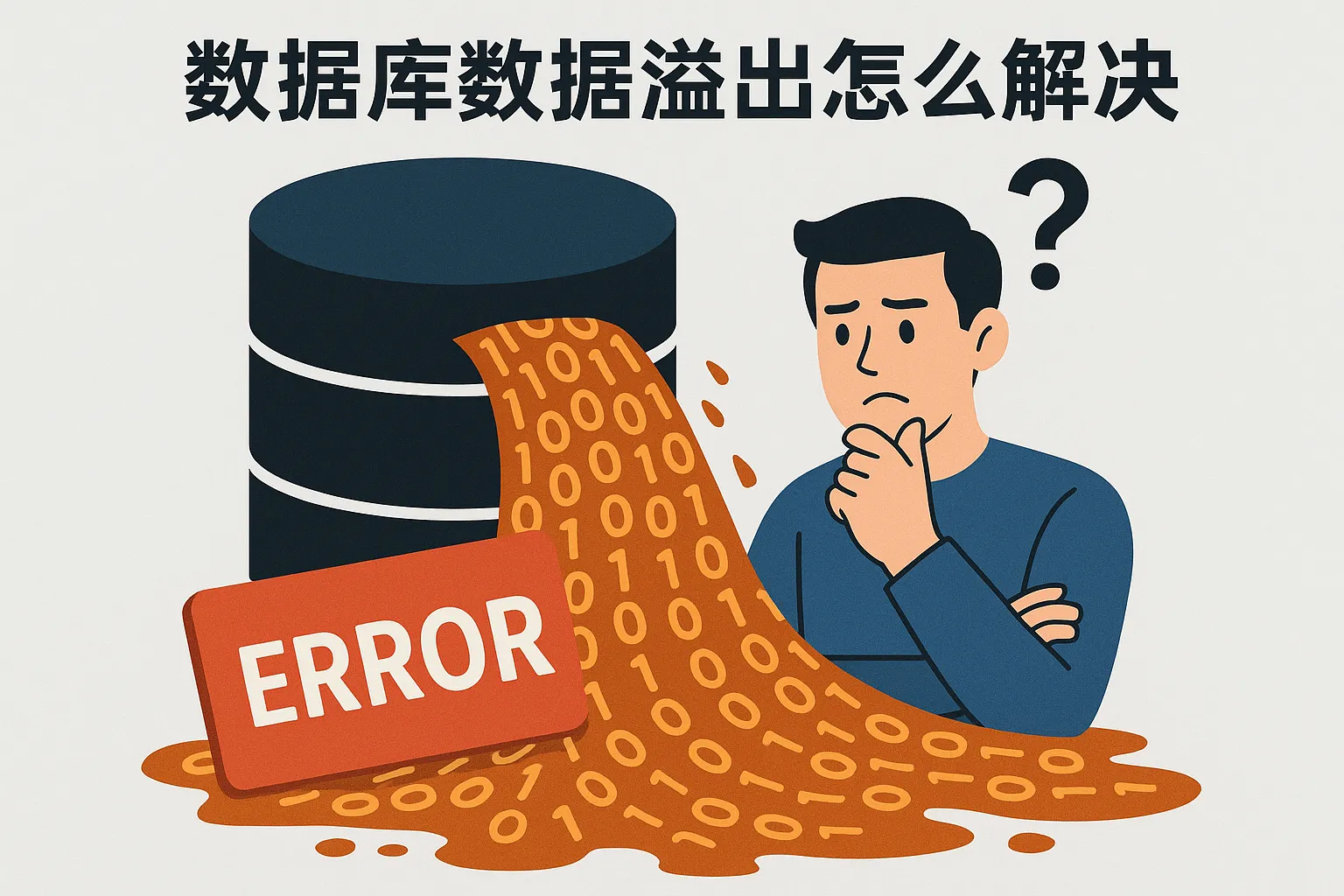 数据库数据溢出怎么解决
