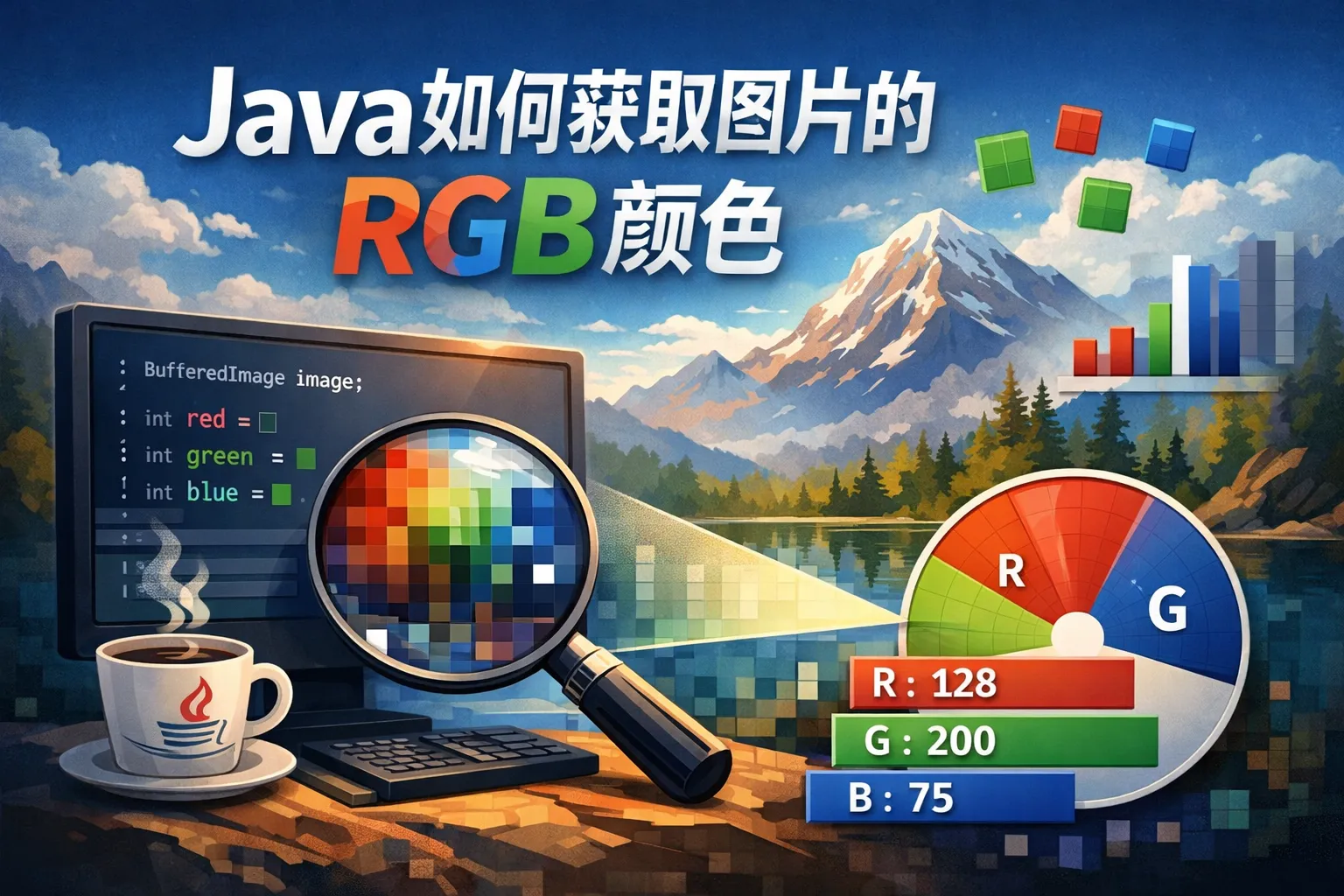 java如何获取图片的rgb颜色