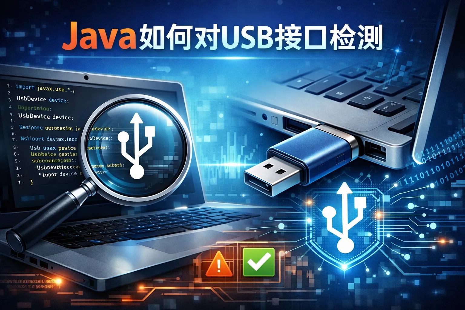 java如何对usb接口检测