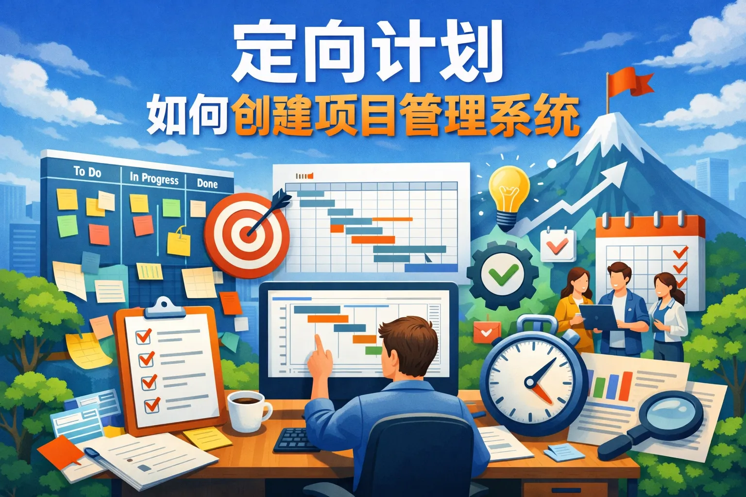 定向计划如何创建项目管理系统