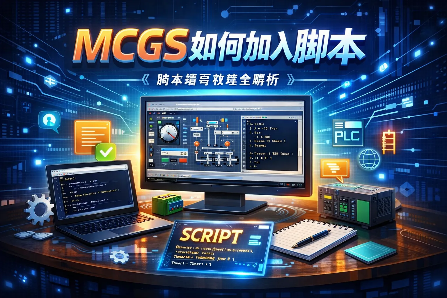 mcgs如何加入脚本