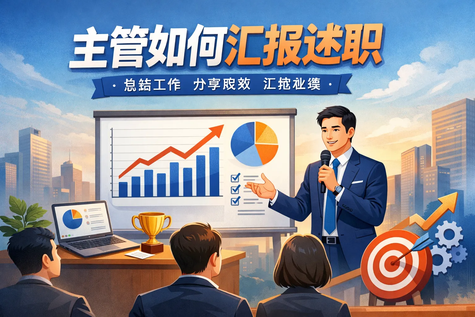 主管如何汇报述职