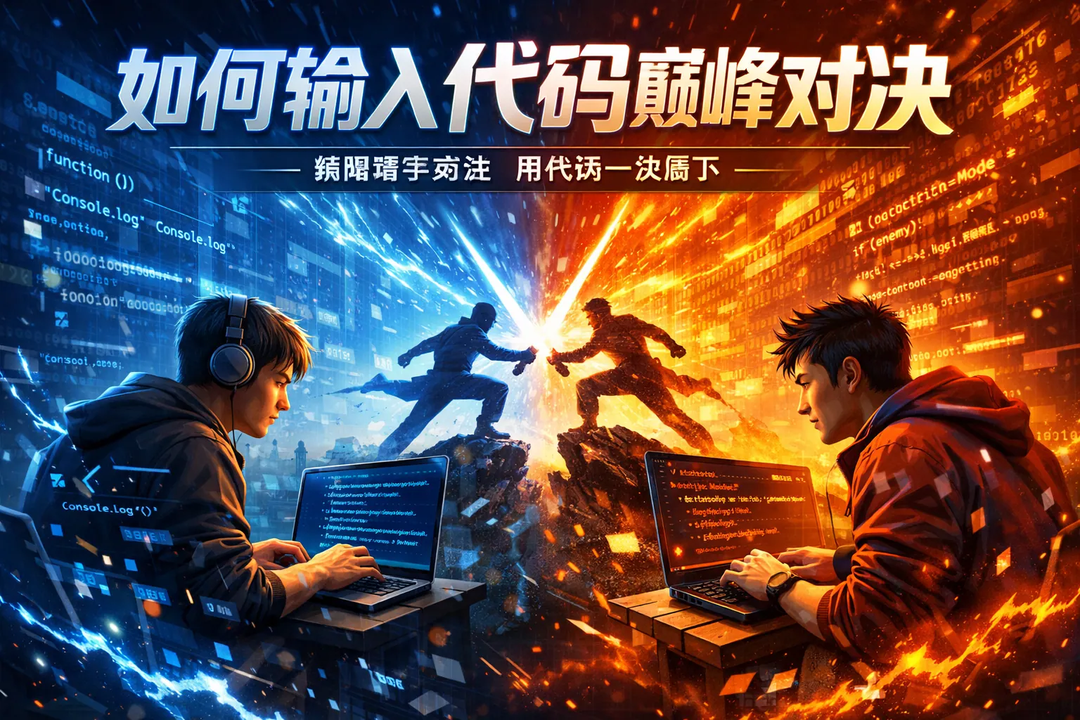 如何输入代码巅峰对决