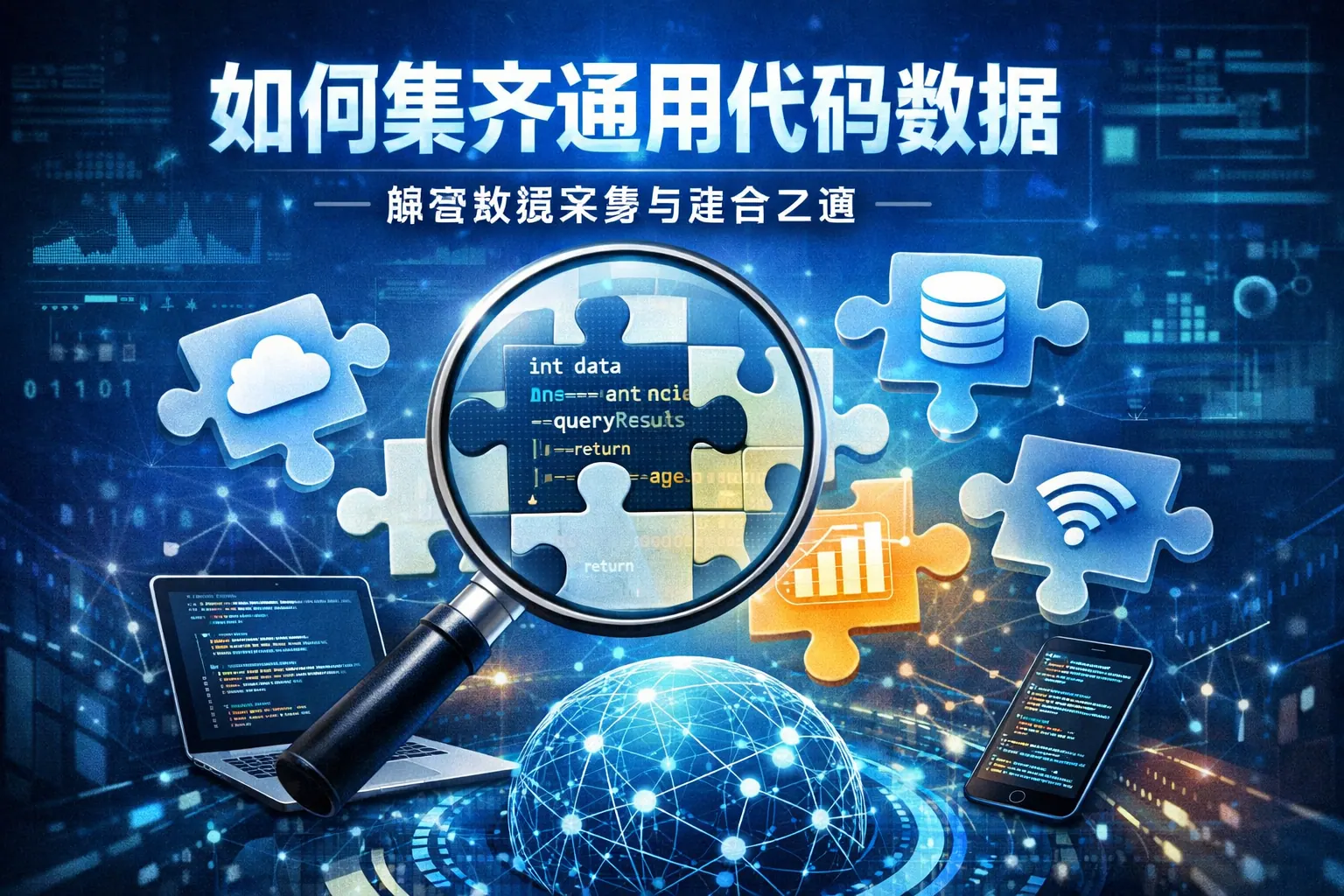 如何集齐通用代码数据
