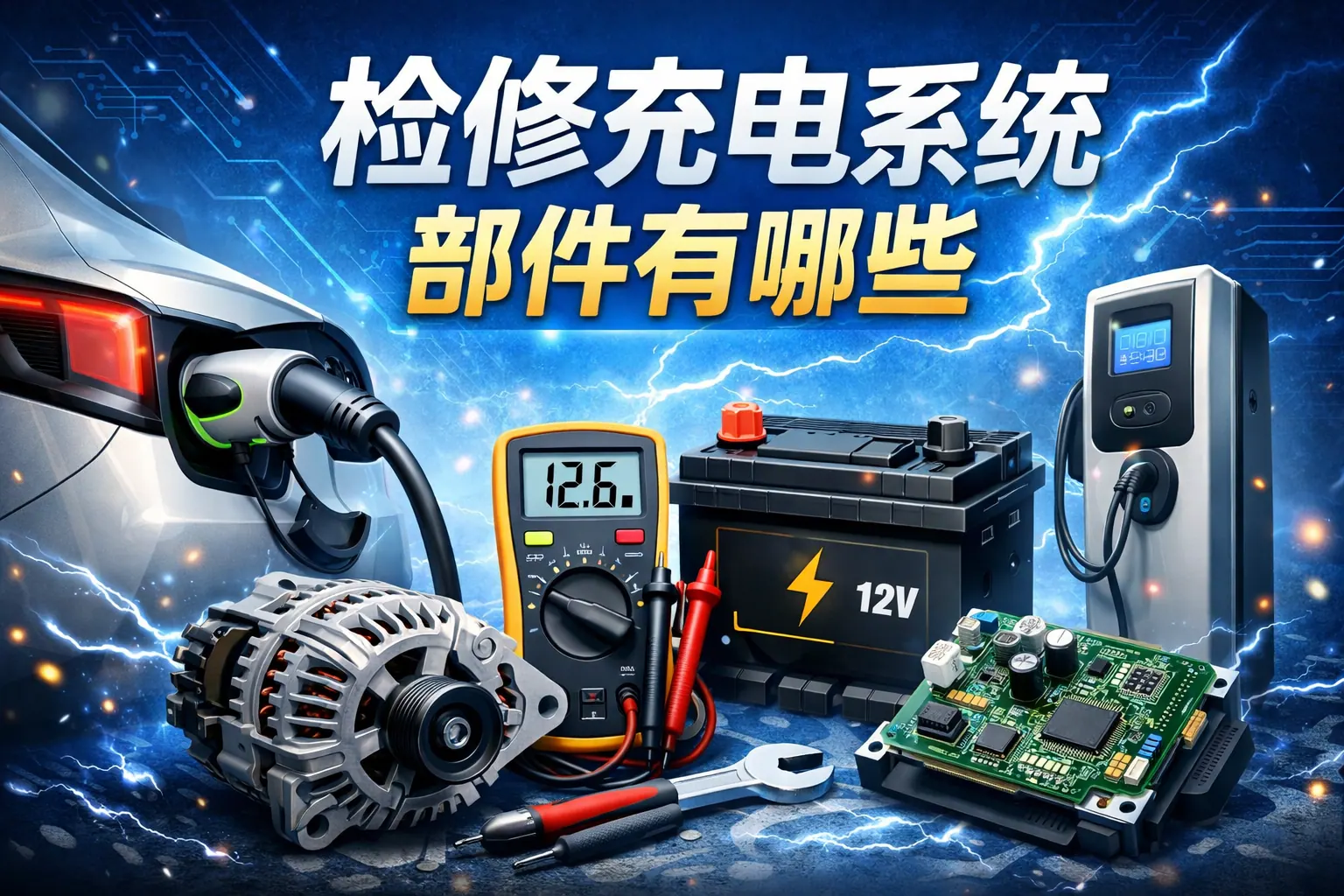 检修充电系统部件有哪些