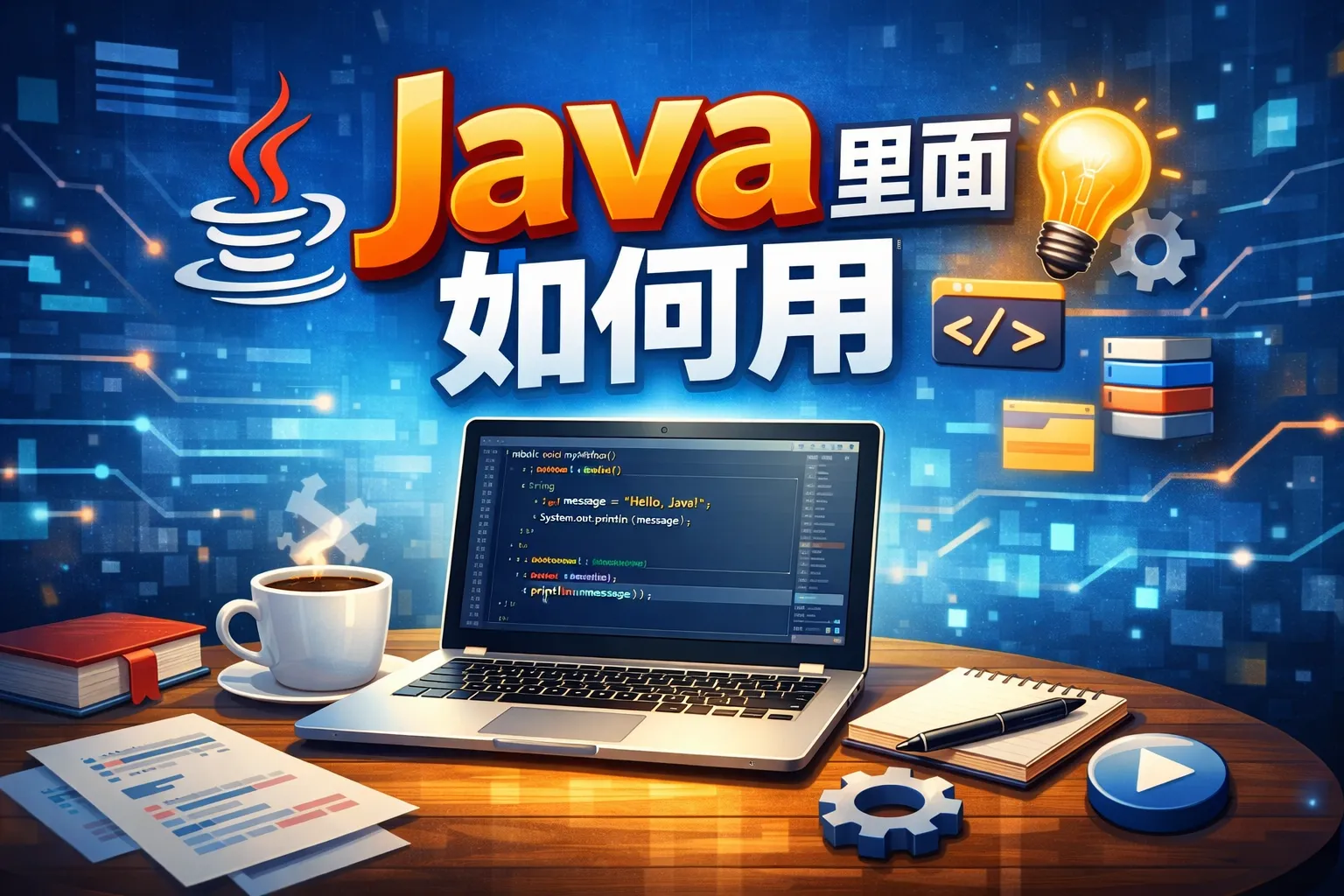 java里面如何用