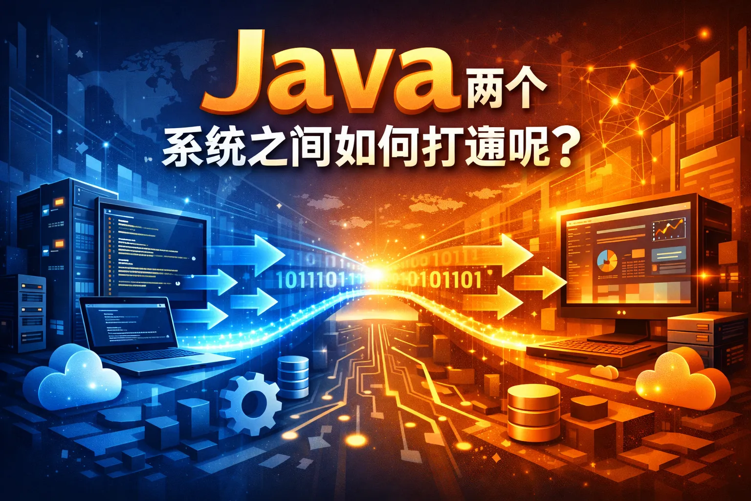 java两个系统之间如何打通呢