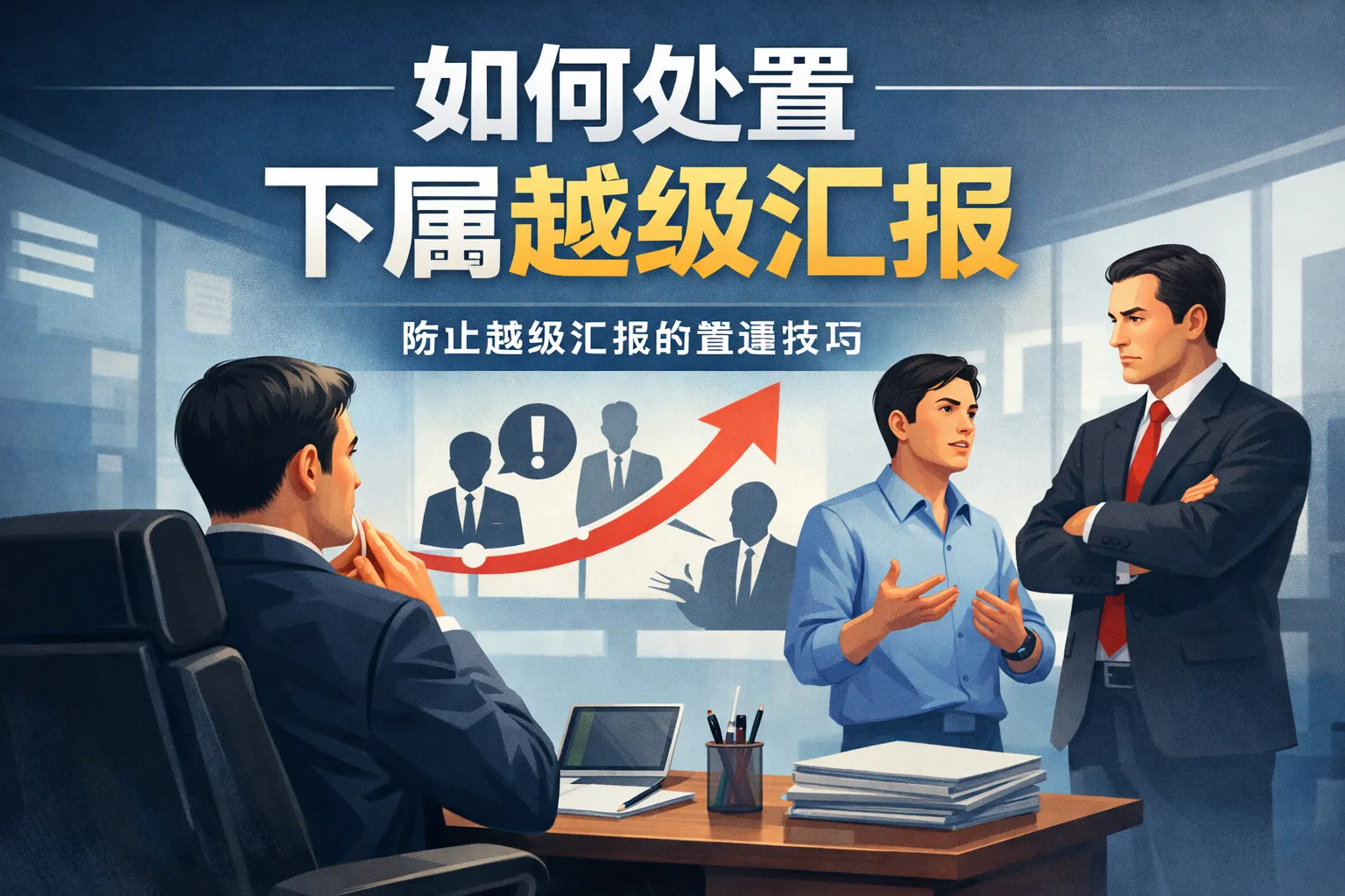 如何处置下属越级汇报