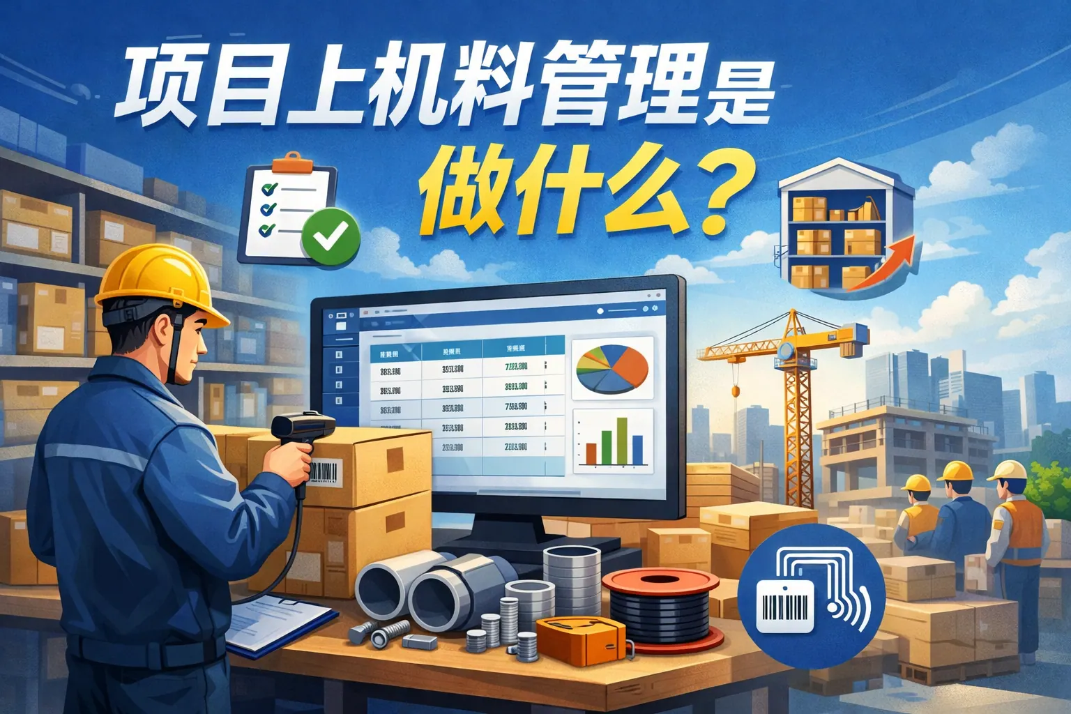 项目上机料管理是做什么