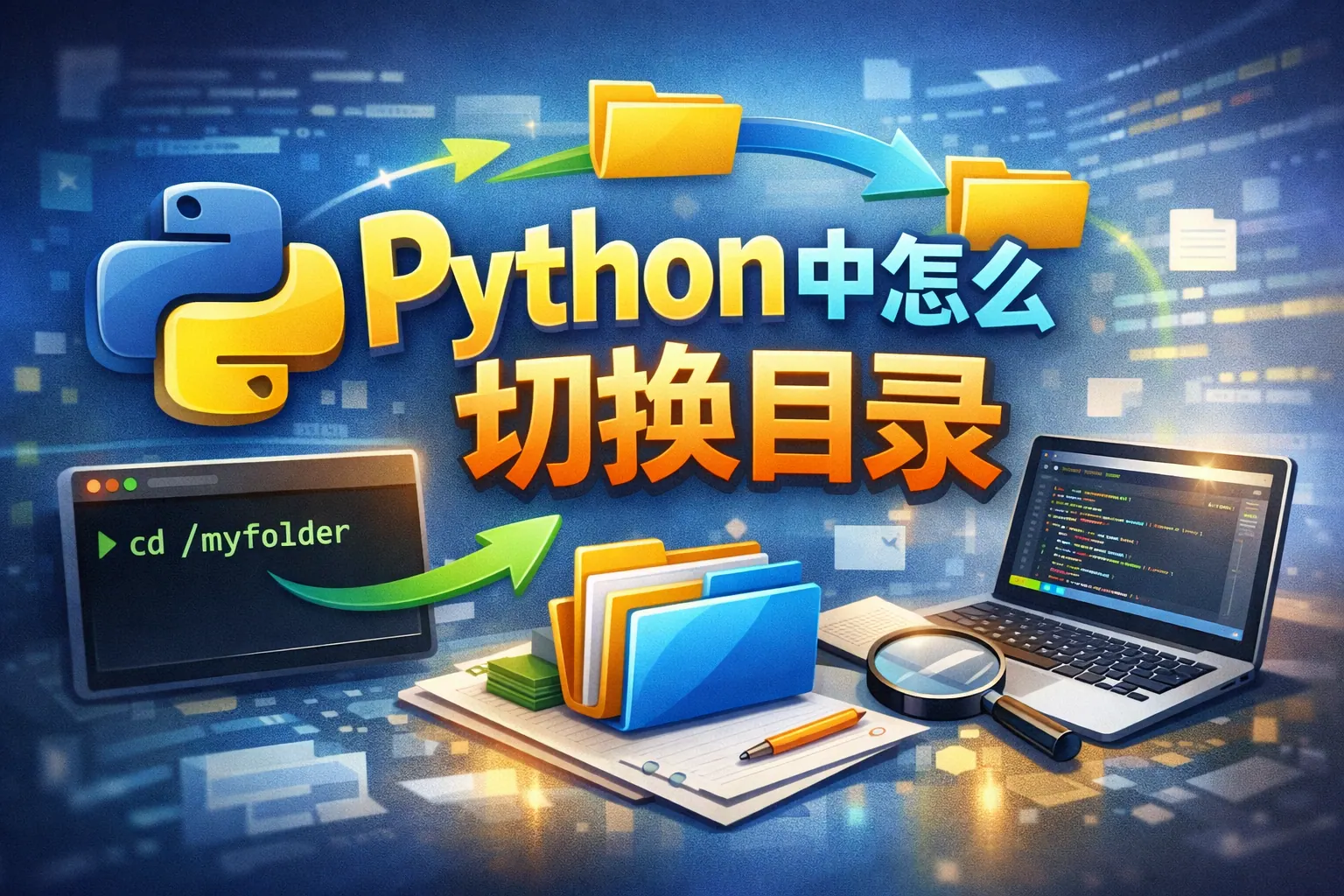 python中怎么切换目录