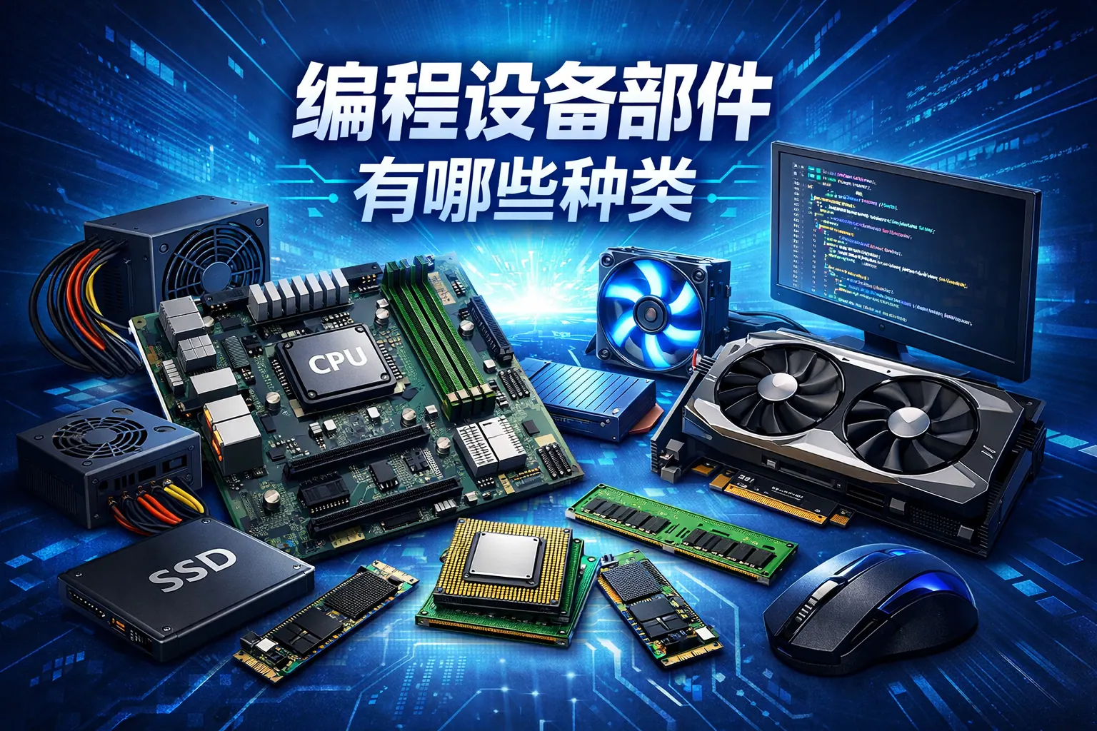 编程设备部件有哪些种类