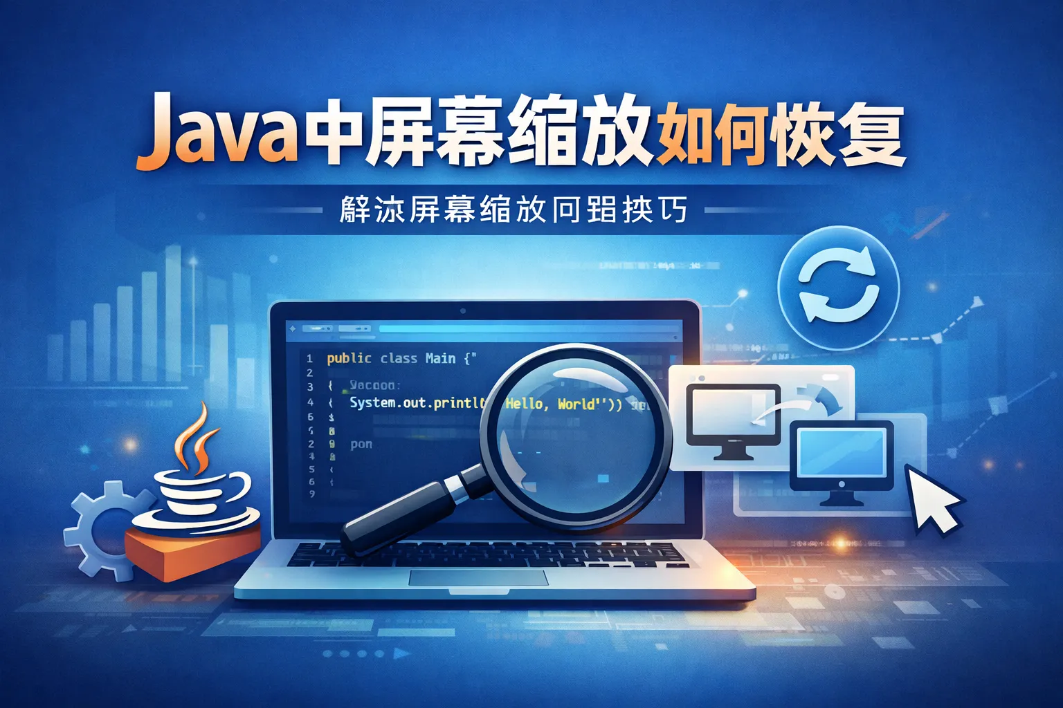 java中屏幕缩放如何恢复