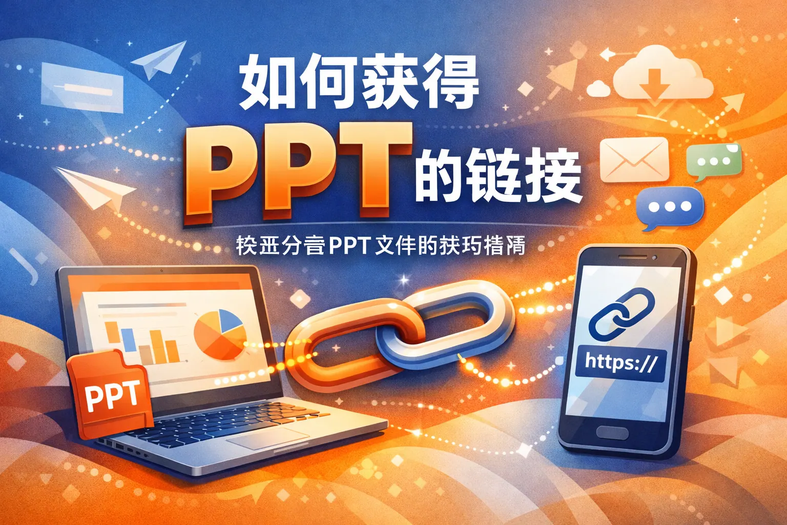 如何获得PPT的链接