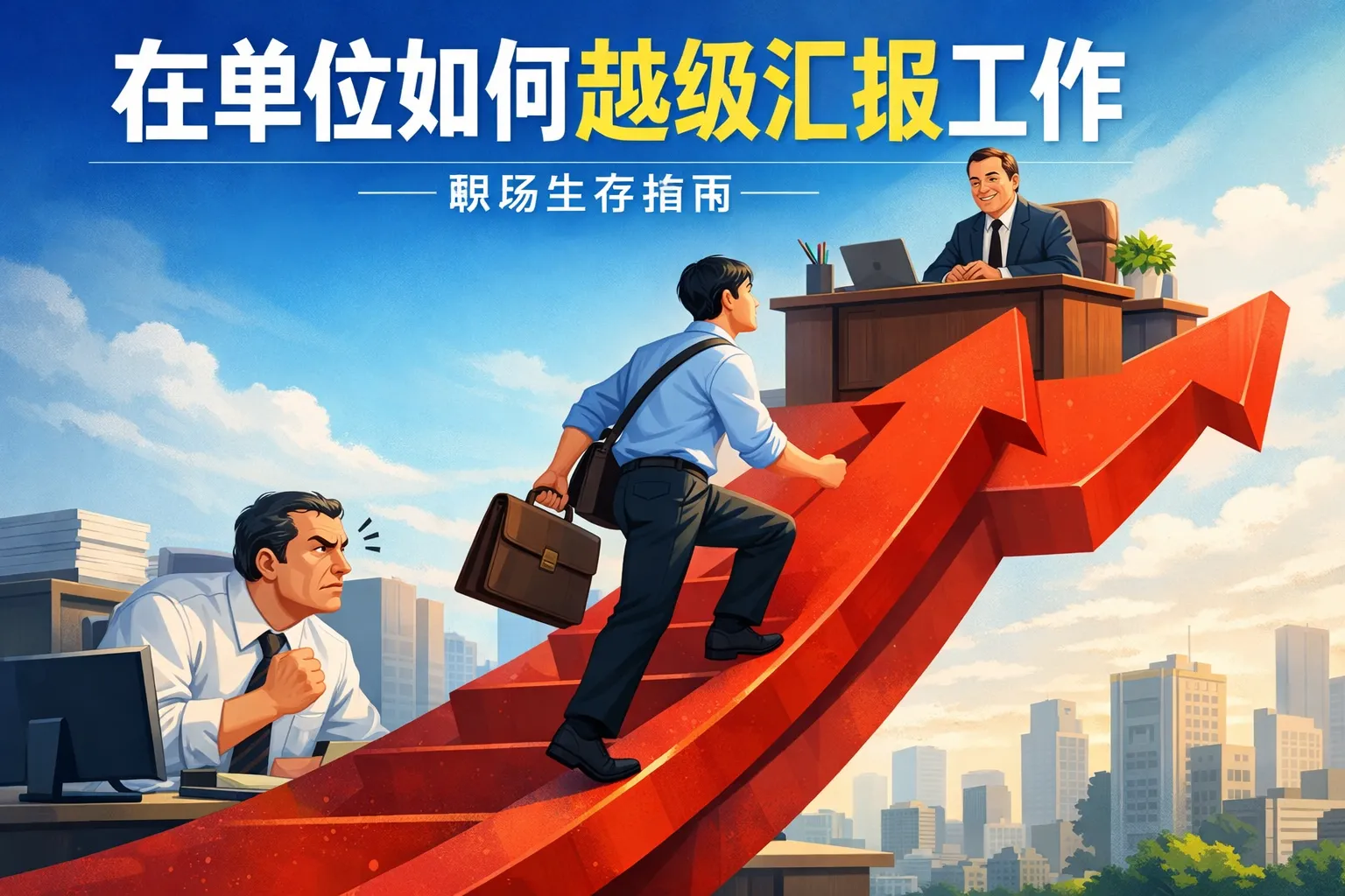 在单位如何越级汇报工作